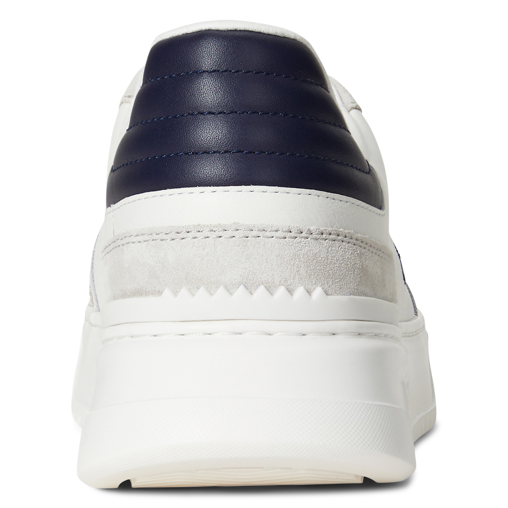 Baskets basses en cuit POLO RALPH LAUREN Blanc