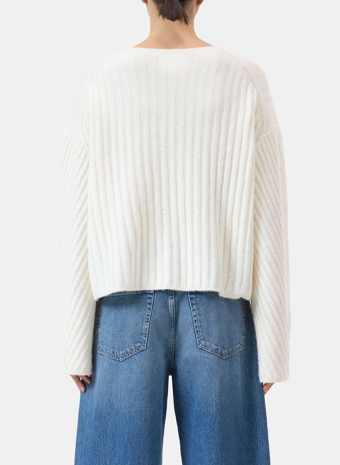 Alpaca wool sweater CLOSED Beige