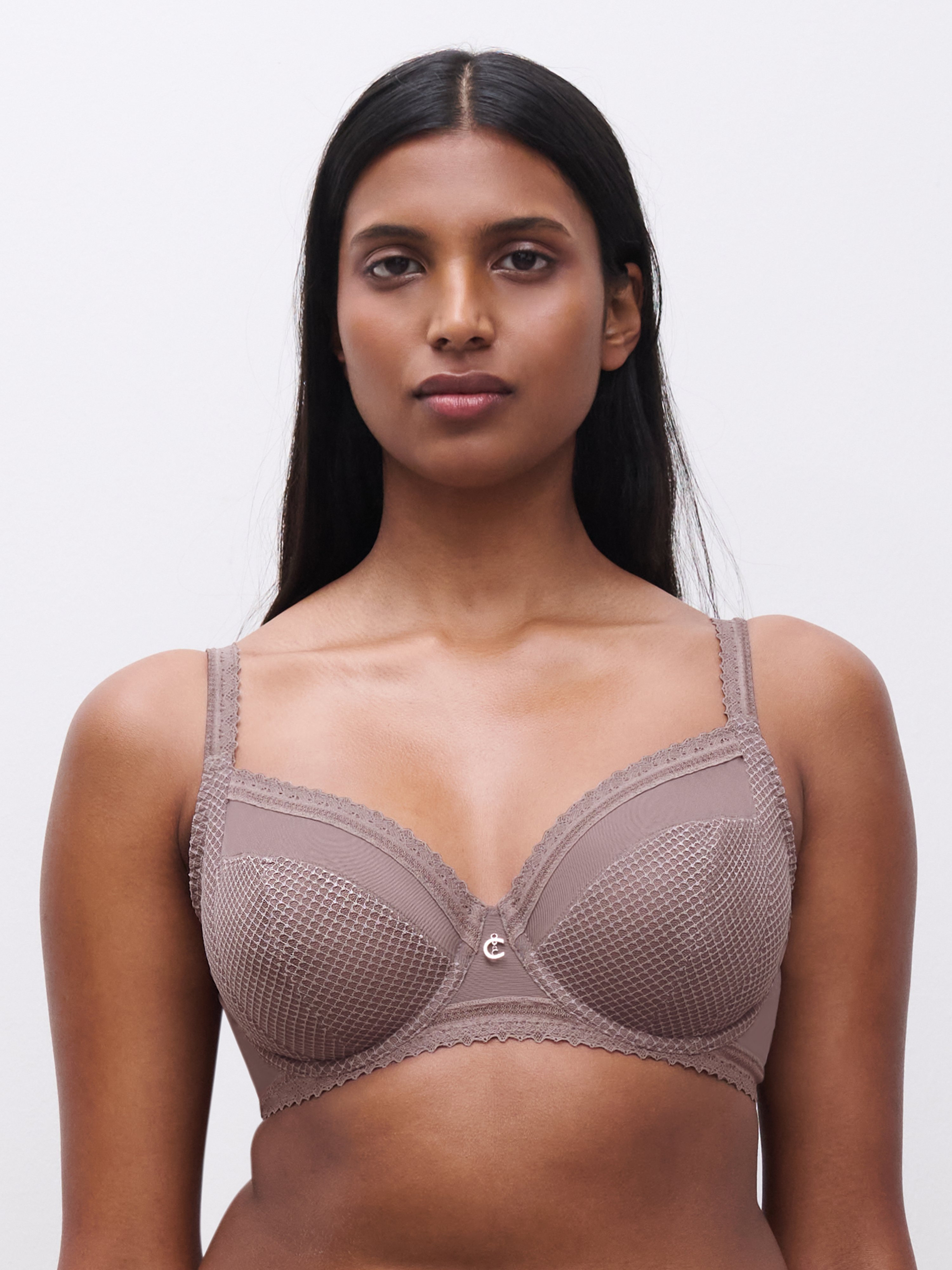 Full-cup bra CHANTELLE Purple
