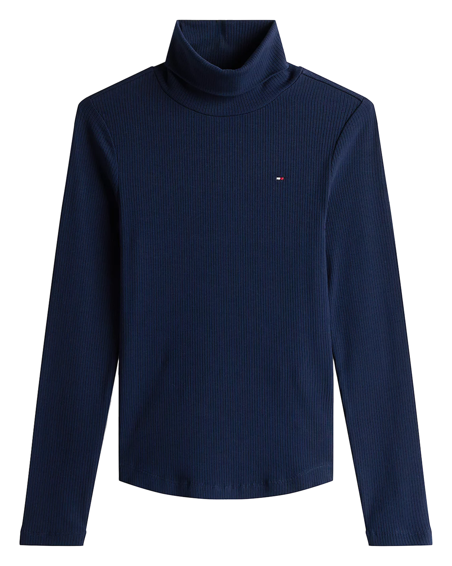 Tee-shirt col roulé à rayures TOMMY HILFIGER Bleu