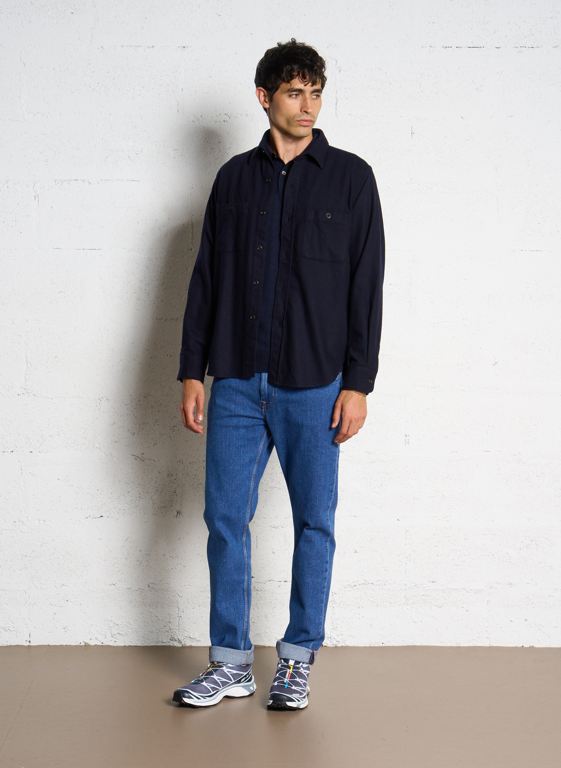 - Straight-leg jeans
- 5 pockets
- Straight cut
- Faded effect PEPE JEANS Blue