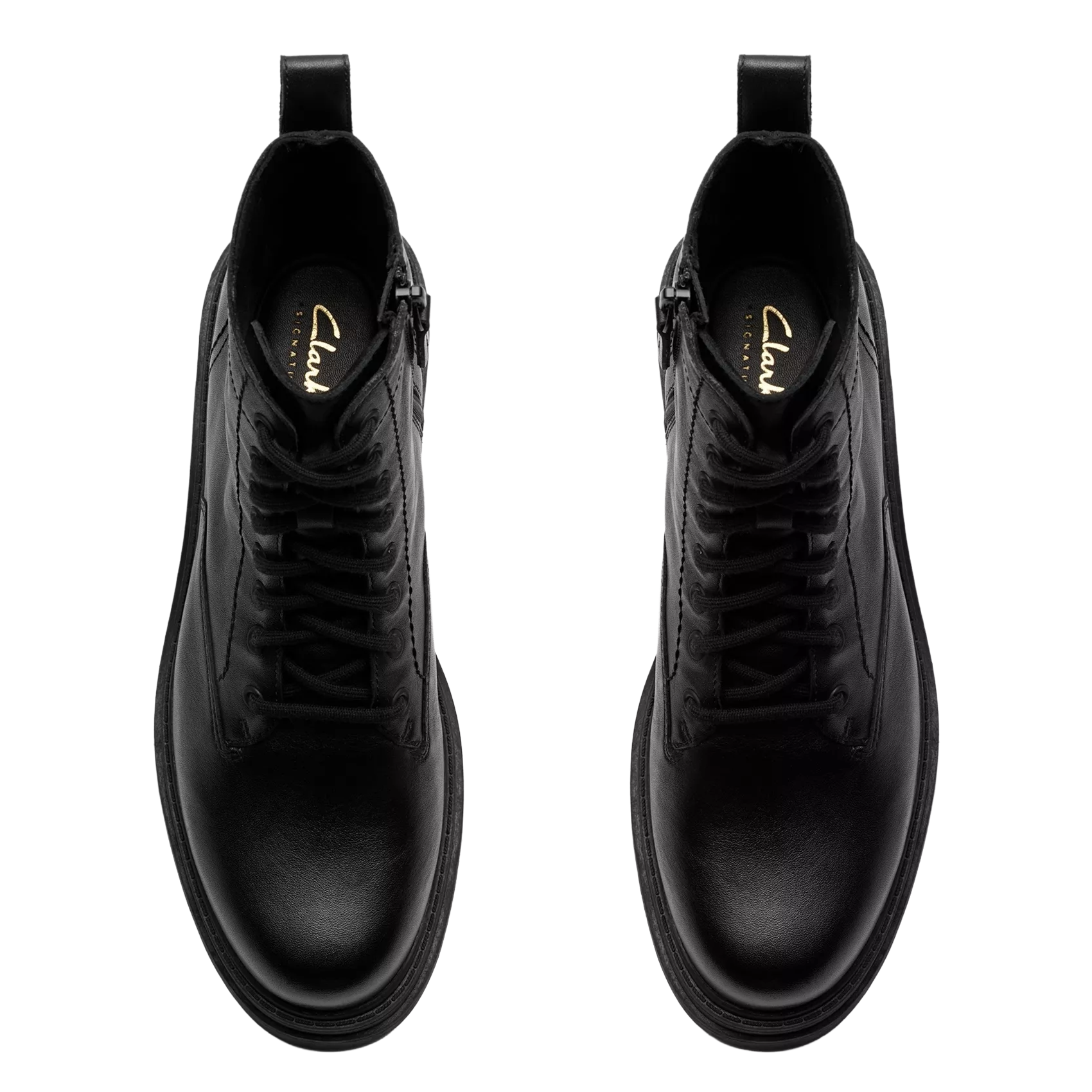 Leren laarzen CLARKS Zwart