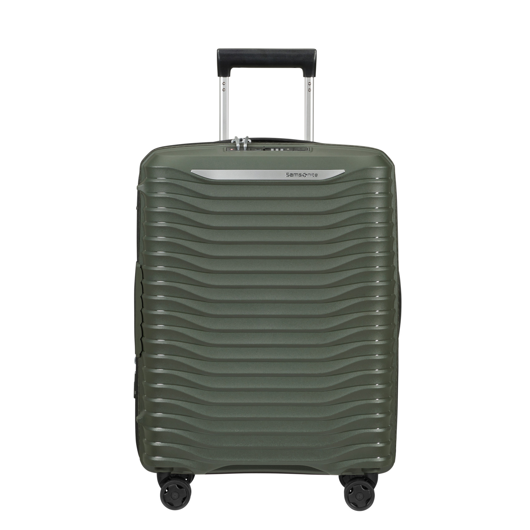 Upscape 4-wheel carry-on suitcase Black