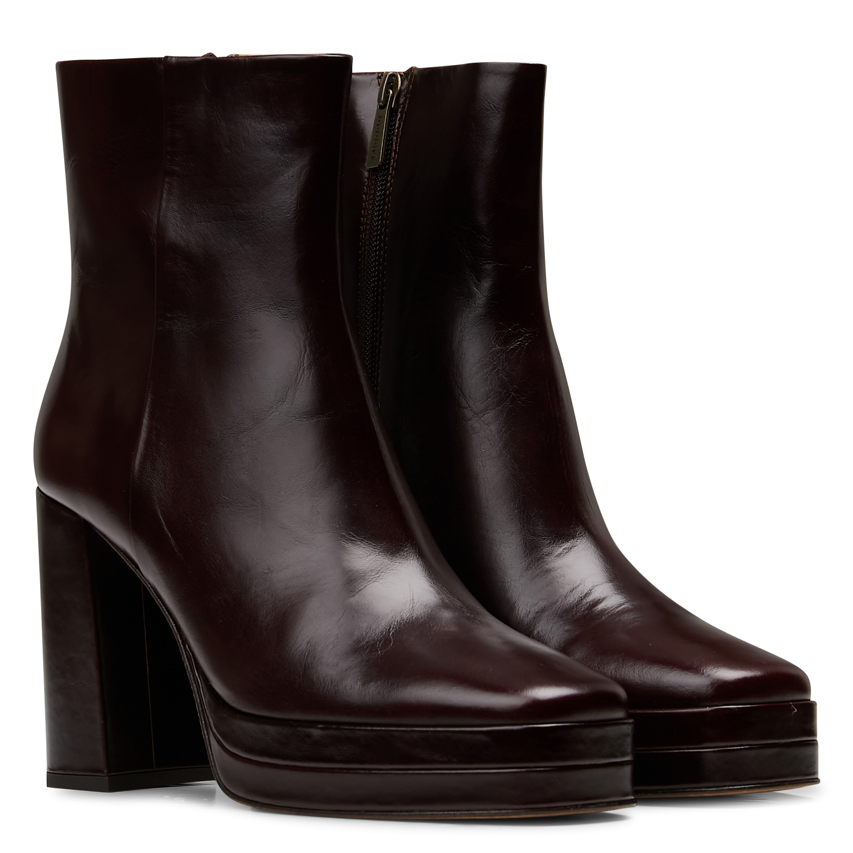 Bottines en cuir BOBBIES Marron
