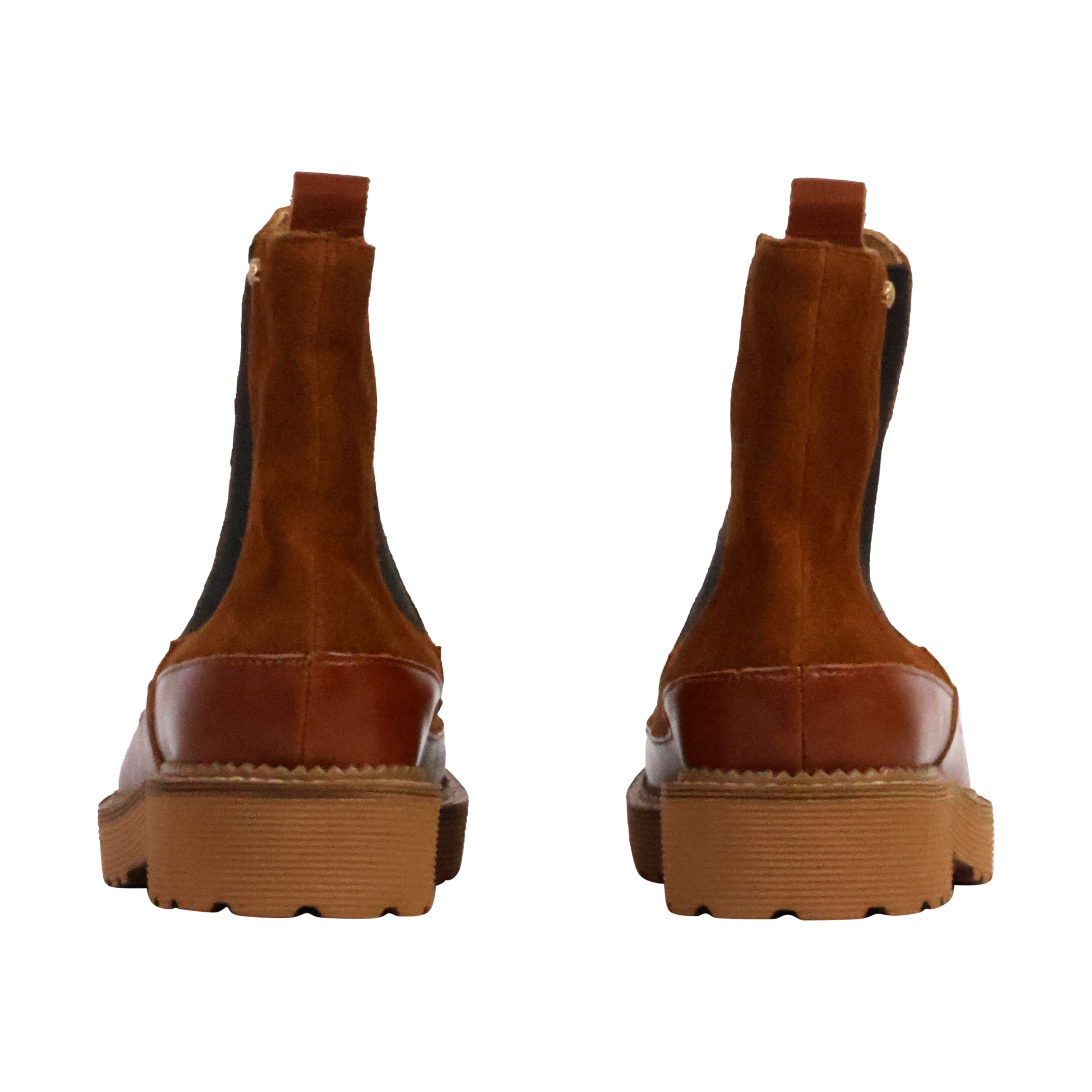 Olivia leather ankle boot Brown