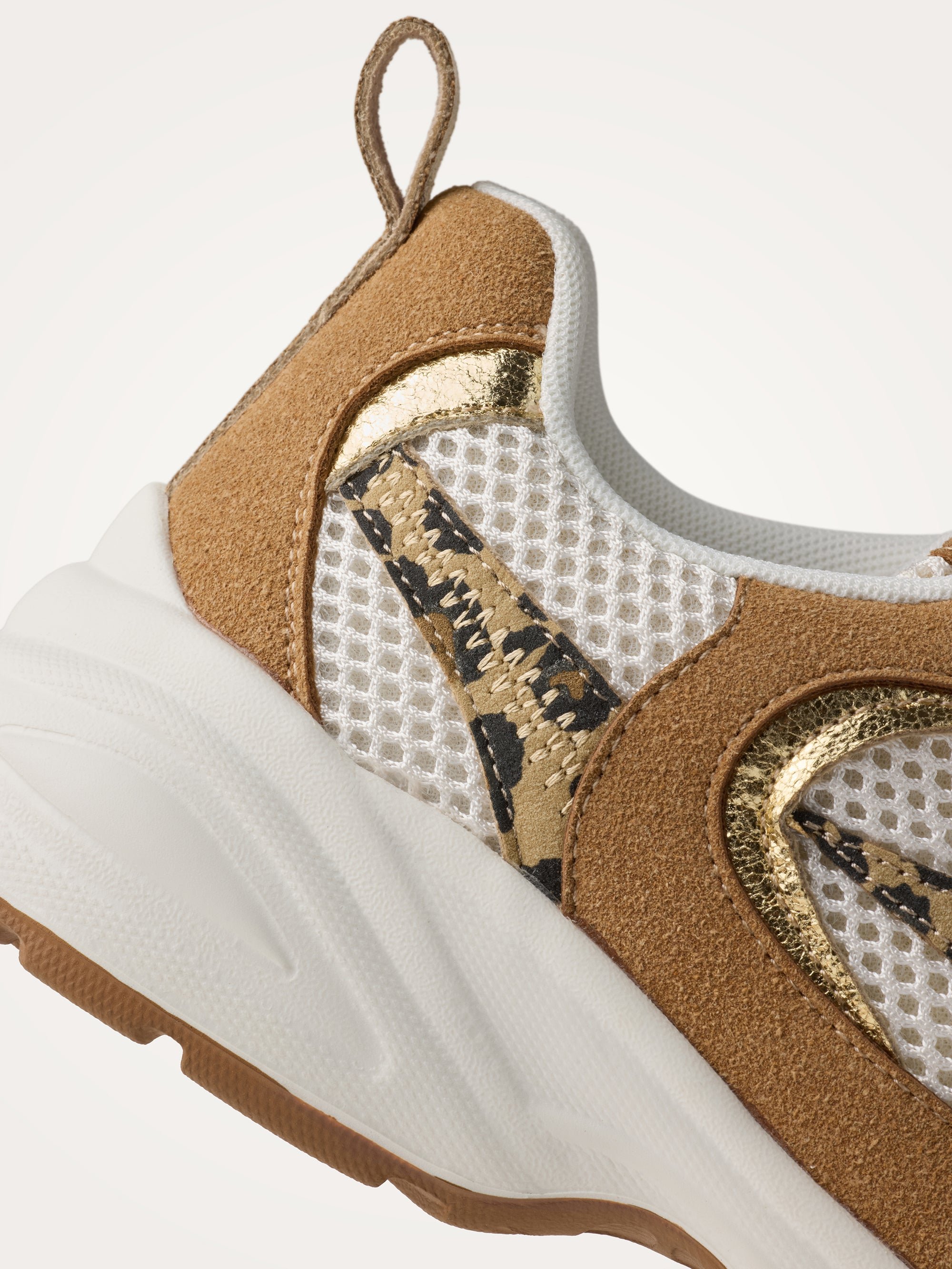 Low mesh sneakers VANESSA WU Brown