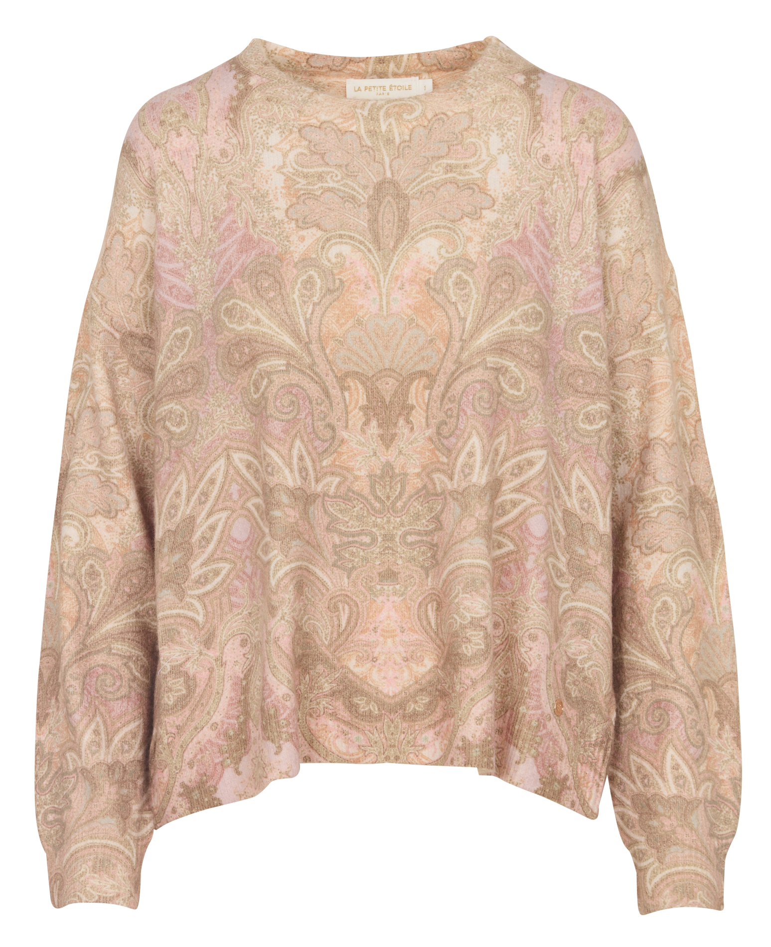 Round-neck printed sweater LA PETITE ETOILE Multicolored