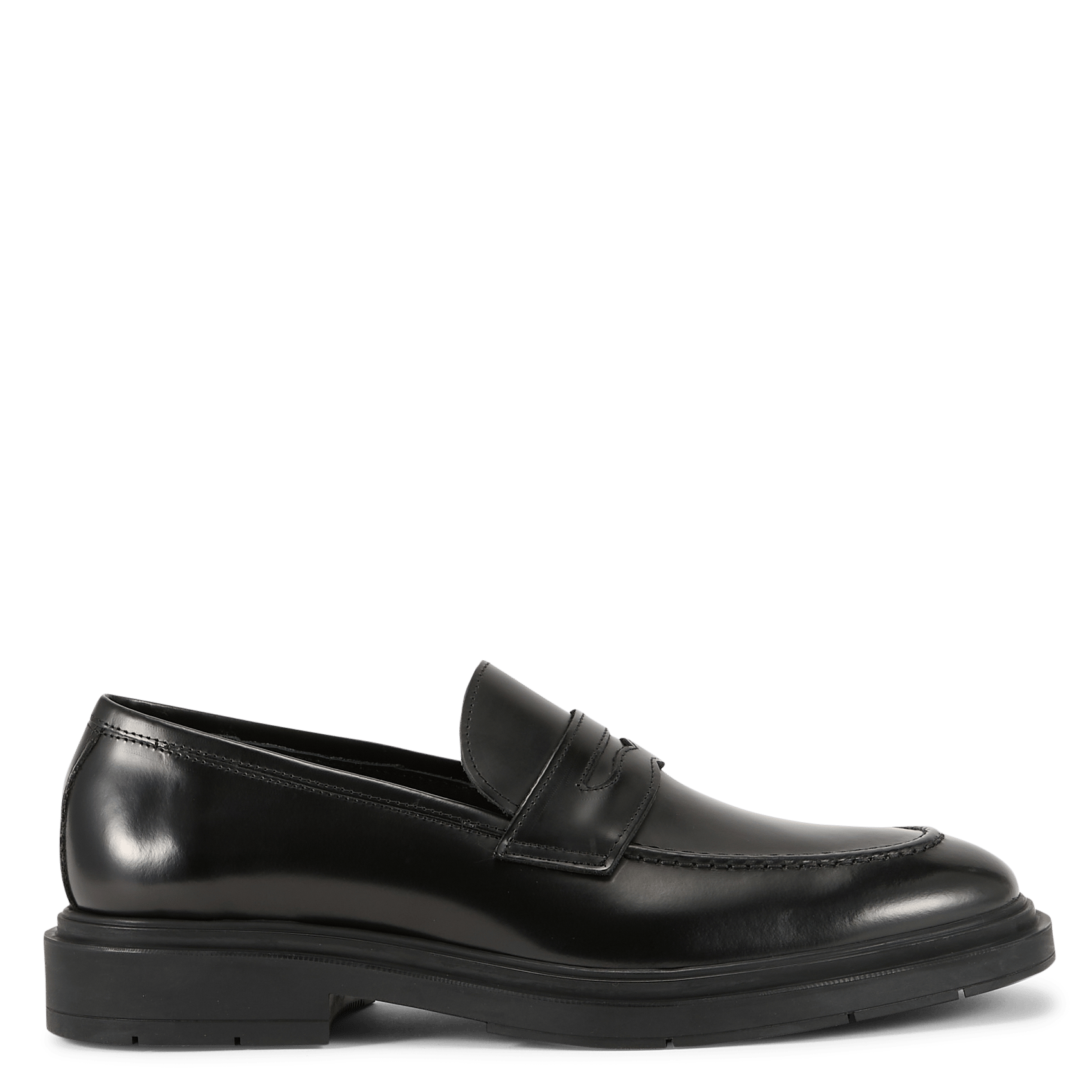 Glattleder-Mokassins SAISON 1865 Schwarz