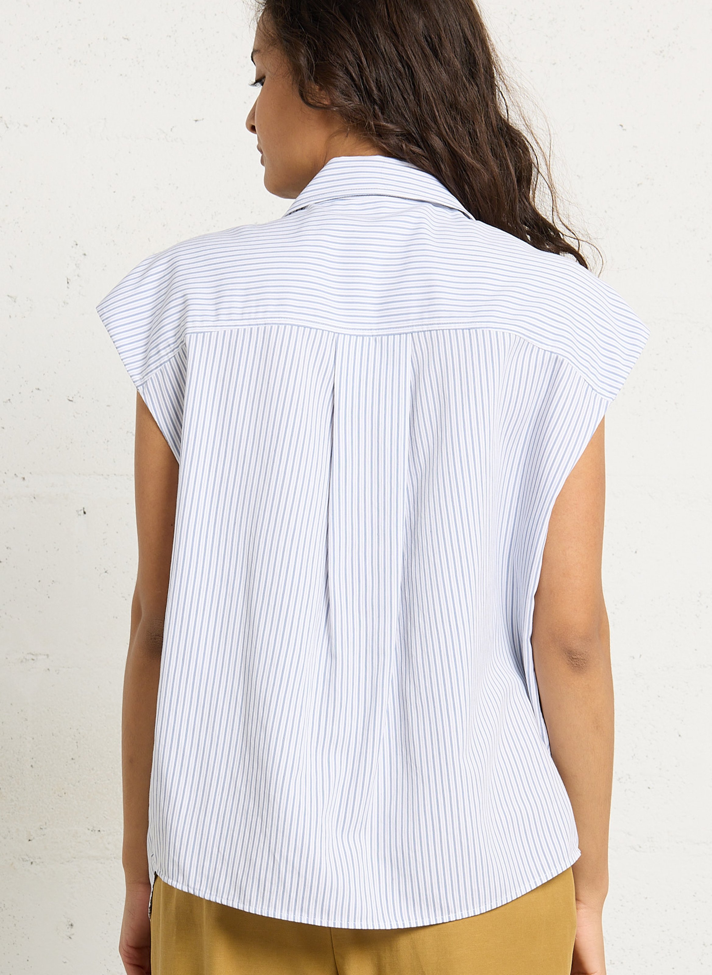 Alive striped shirt MARGAUX LONNBERG Blue