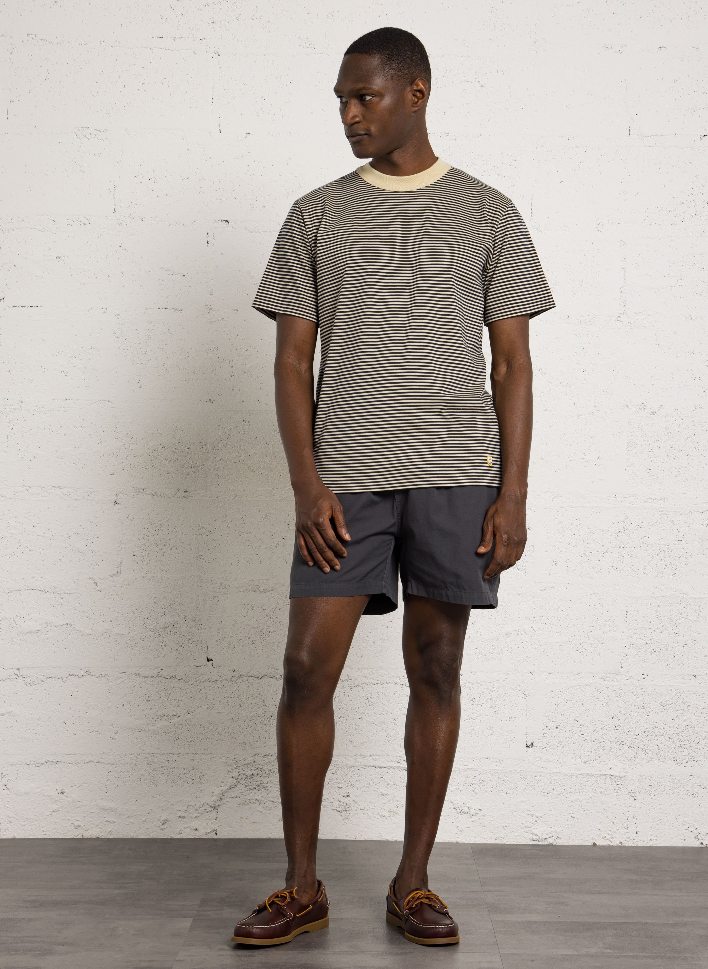 Shorts aus Bio-Baumwolle, Regular Fit COLORFUL STANDARD Grau