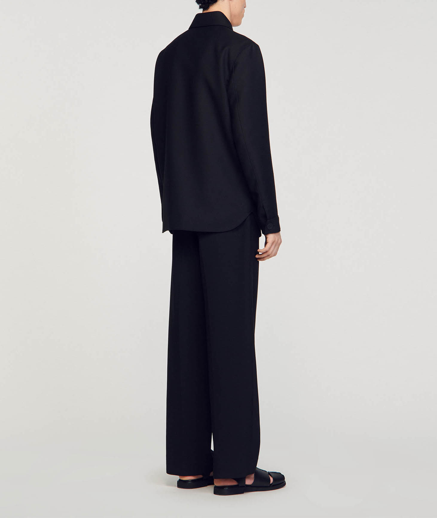 Surchemise col classique SANDRO Noir