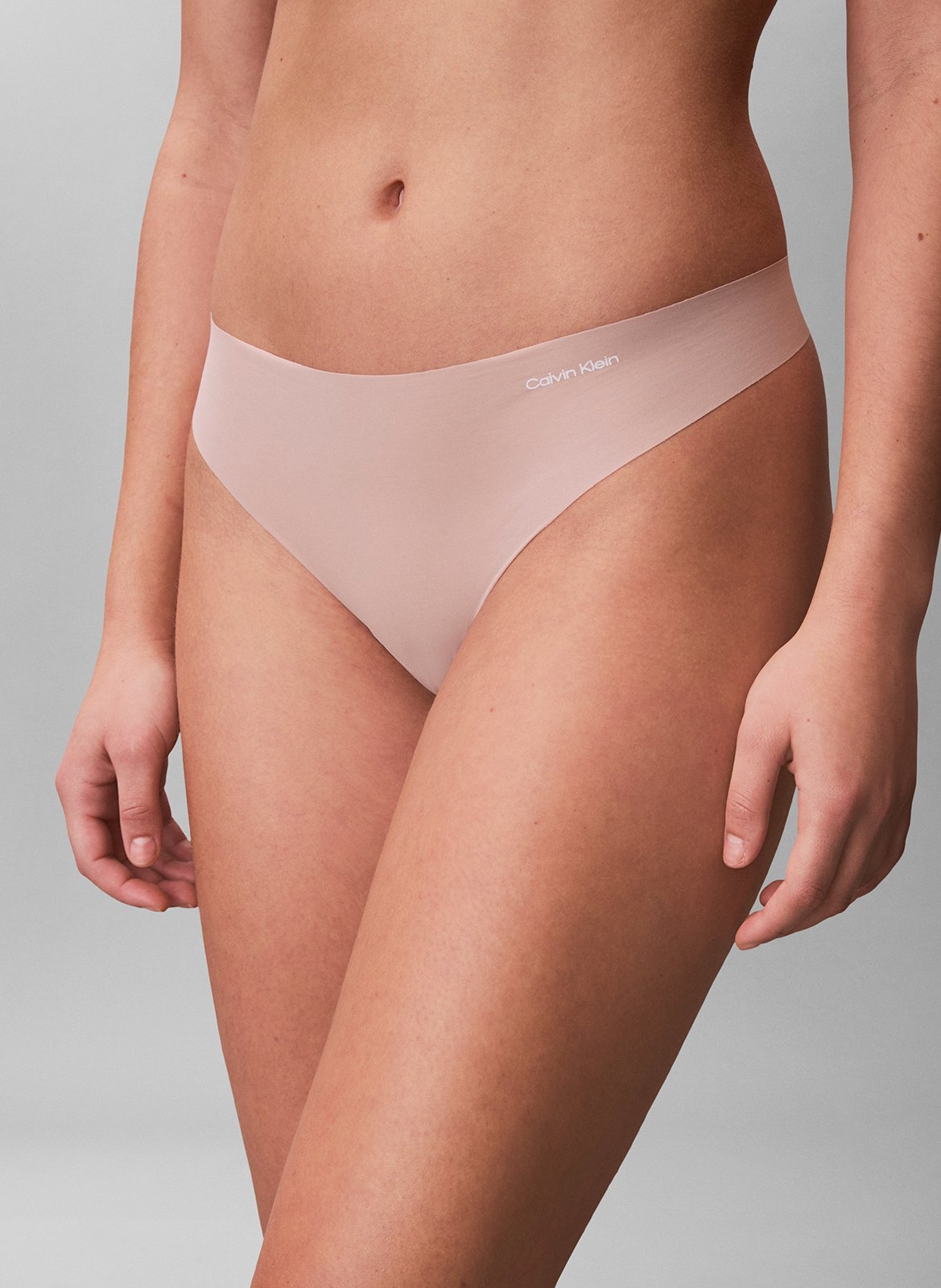 Set aus 3 einfarbigen Tangas CALVIN KLEIN UNDERWEAR Rosa