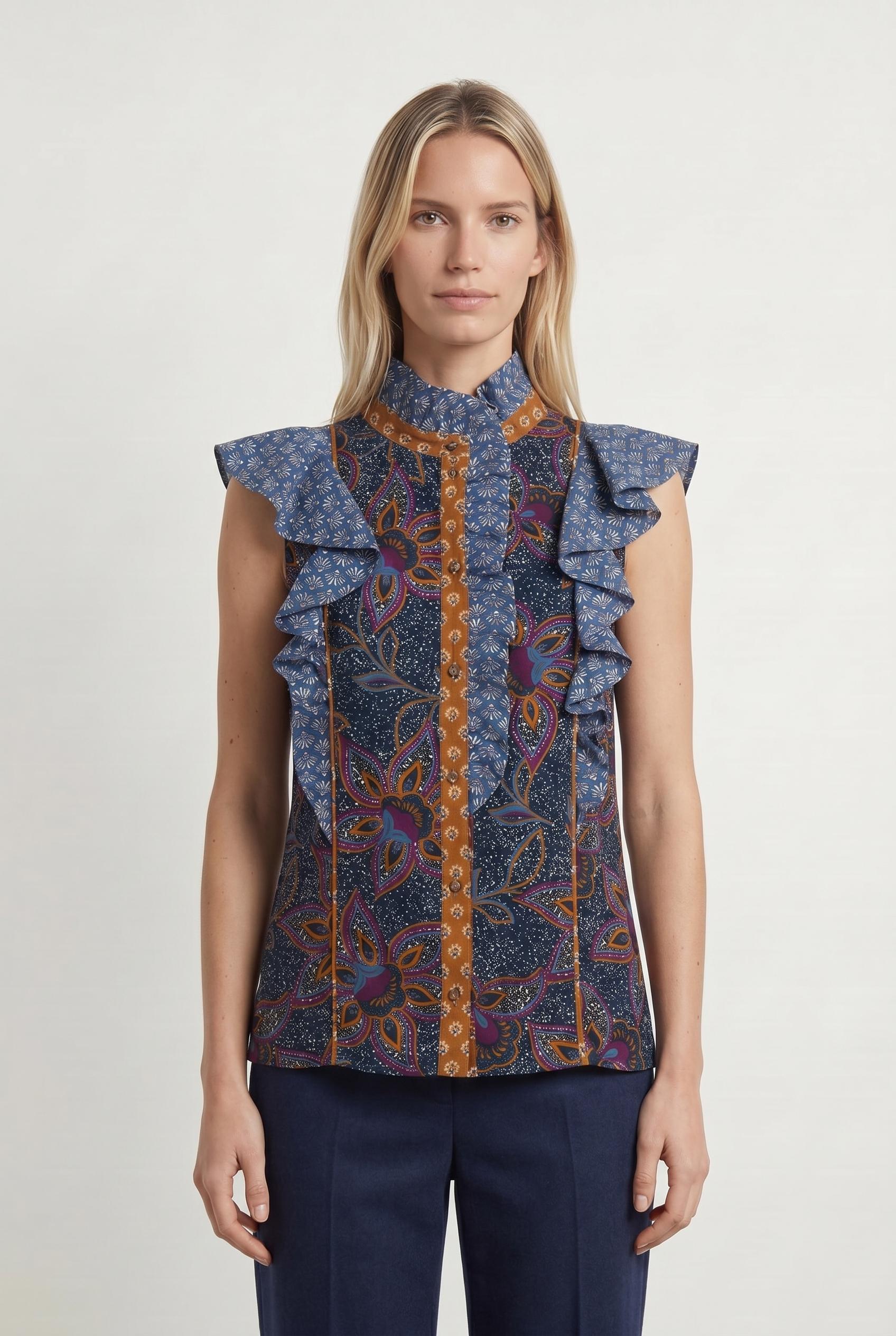 Top & débardeur SEZANE - Seconde main Multicolore