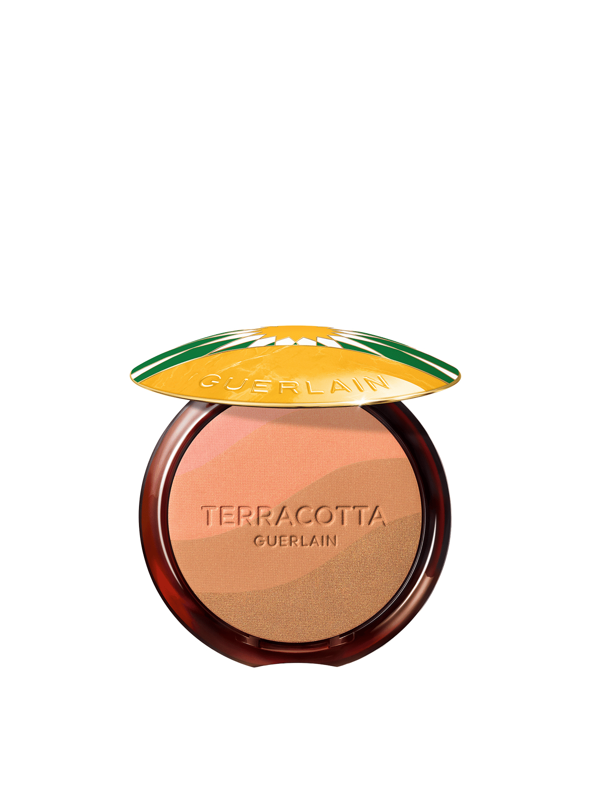 TERRACOTTA SUMMER GLOW Das limitierte natural bronzing powder für sommerlichen glow. GUERLAIN 03 summer glow - moyen doré