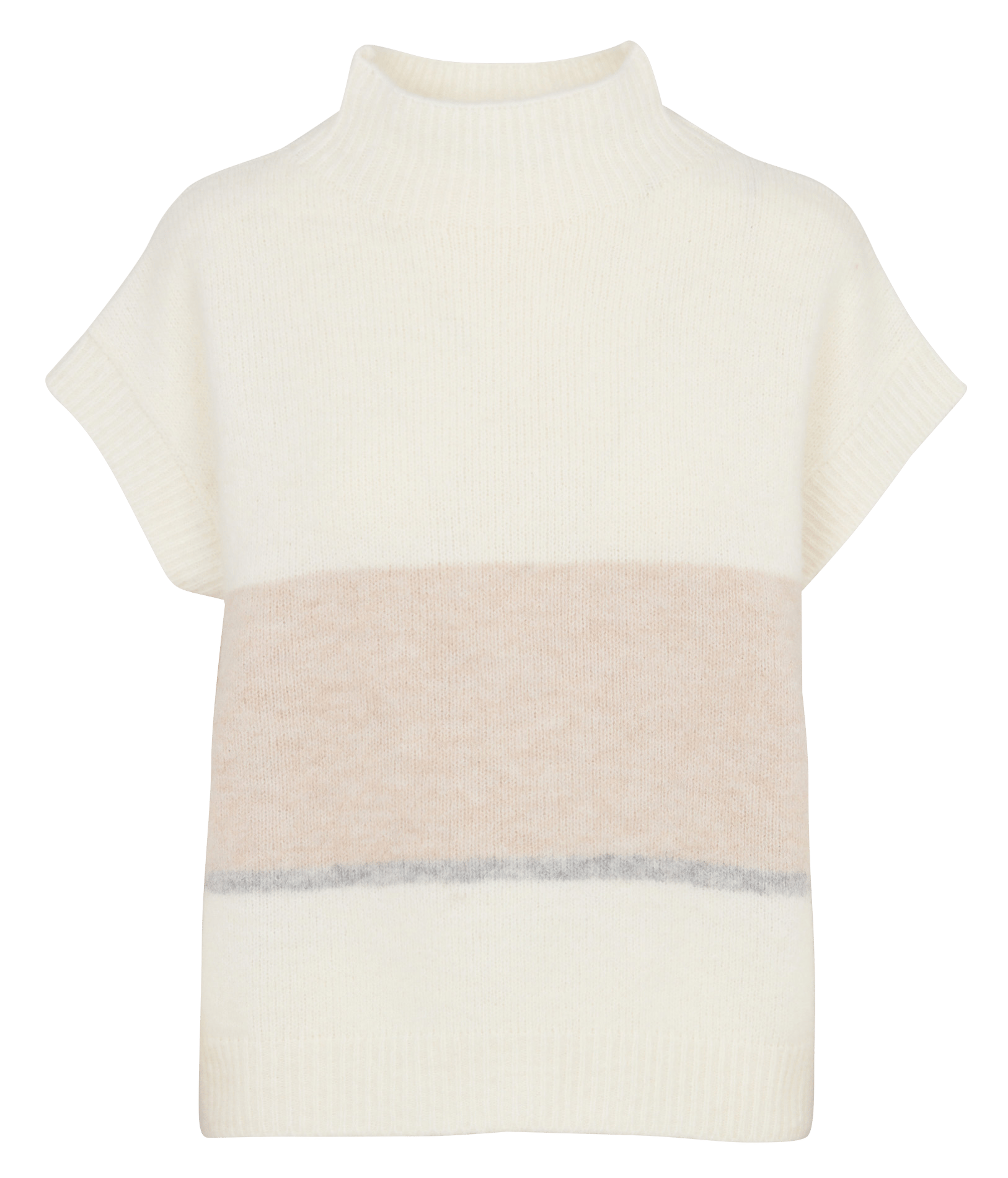 Pull ample sans manches HUMILITY Blanc