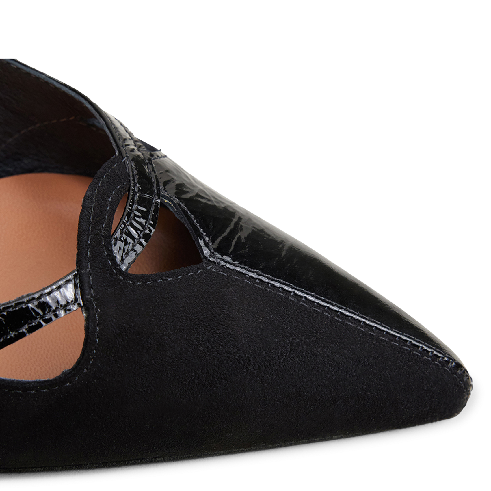 Leren pumps met hak JONAK Zwart