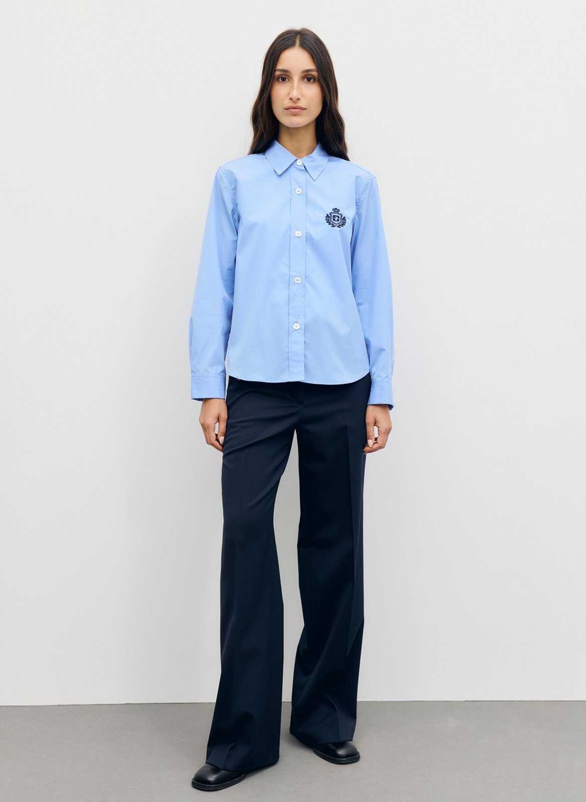 Baumwollhemd GERARD DAREL Blau