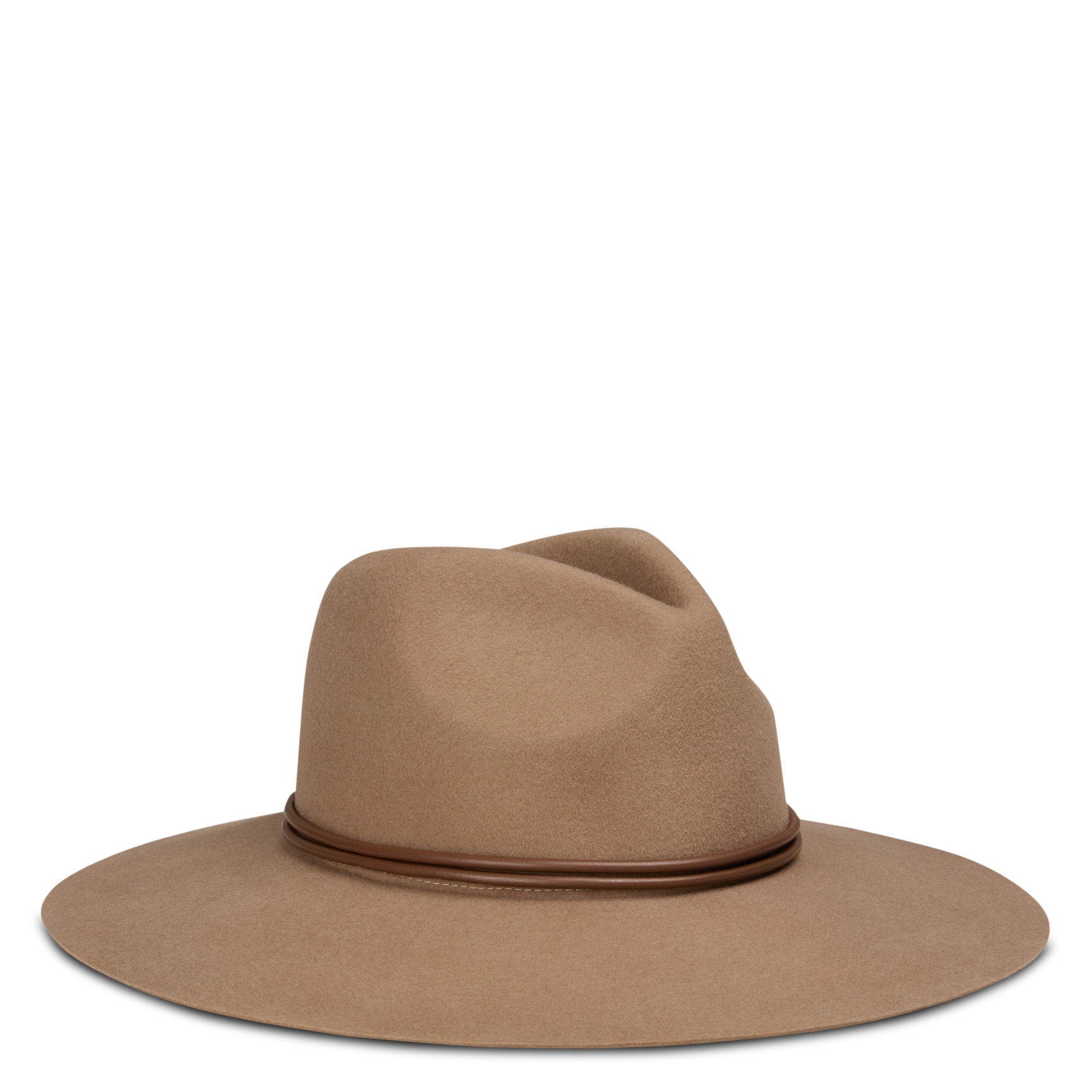 Faux fur-effect hat APPARIS Brown