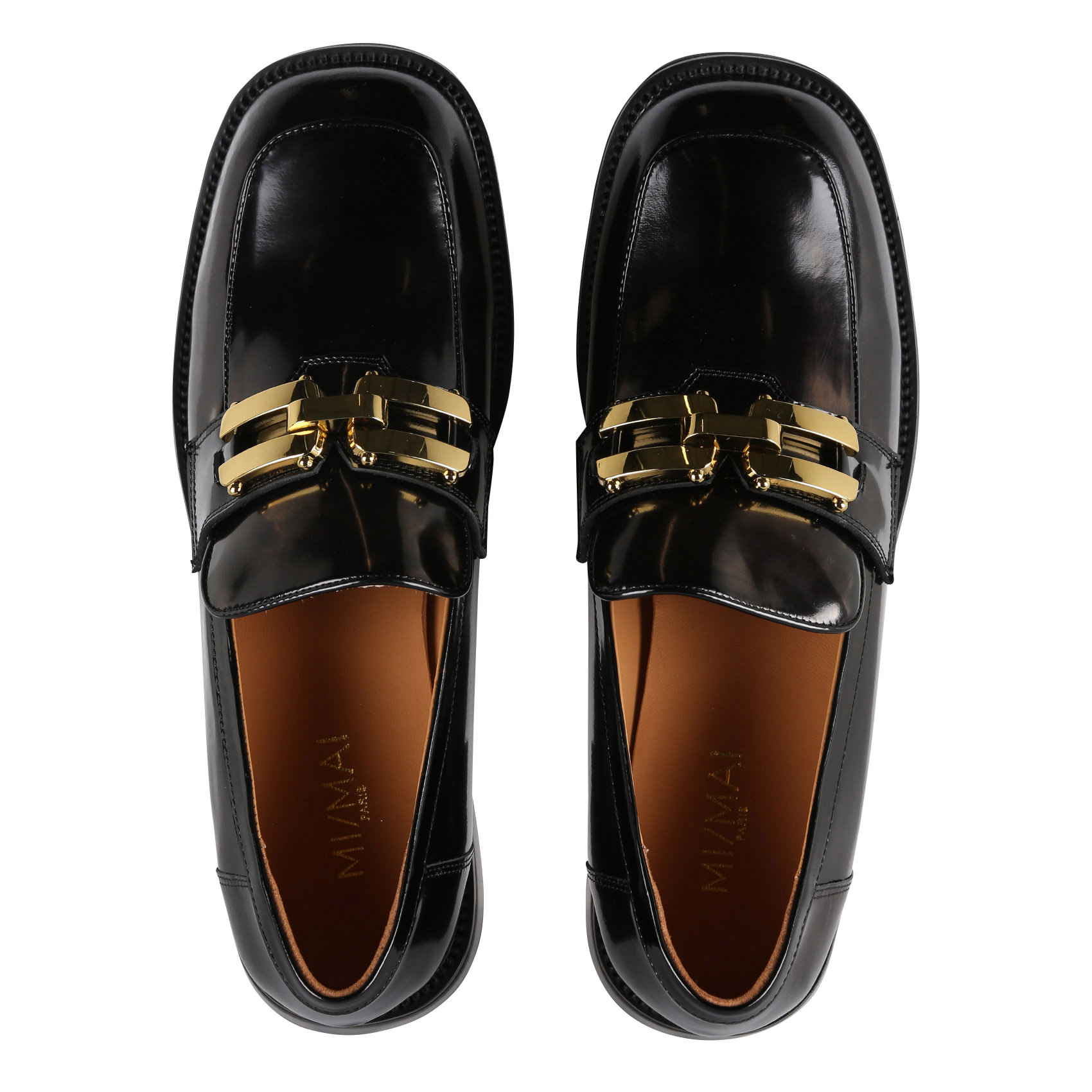 Schoenen Pumps Loafers Bronx Loafers zwart elegant 