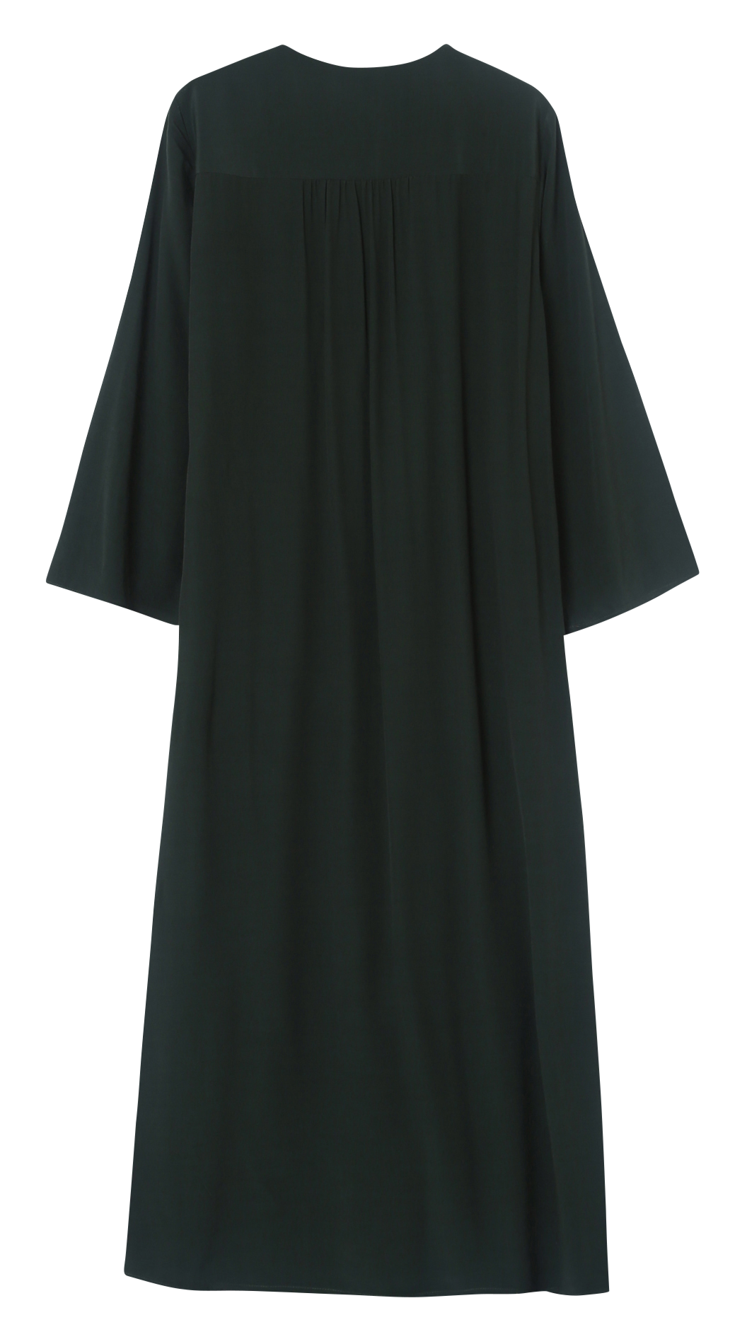 Flowing V-neck midi dress GRACE ET MILA Green