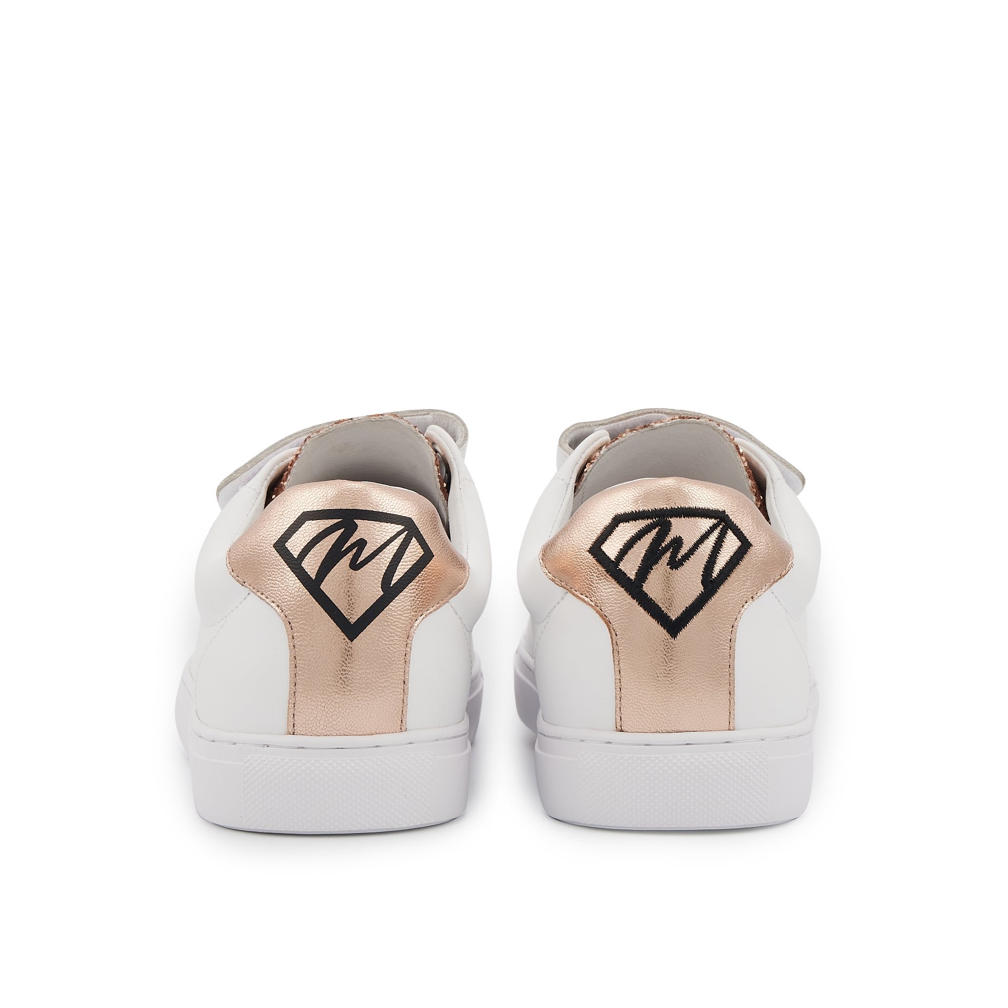 Leather sneakers BONS BAISERS PARIS White