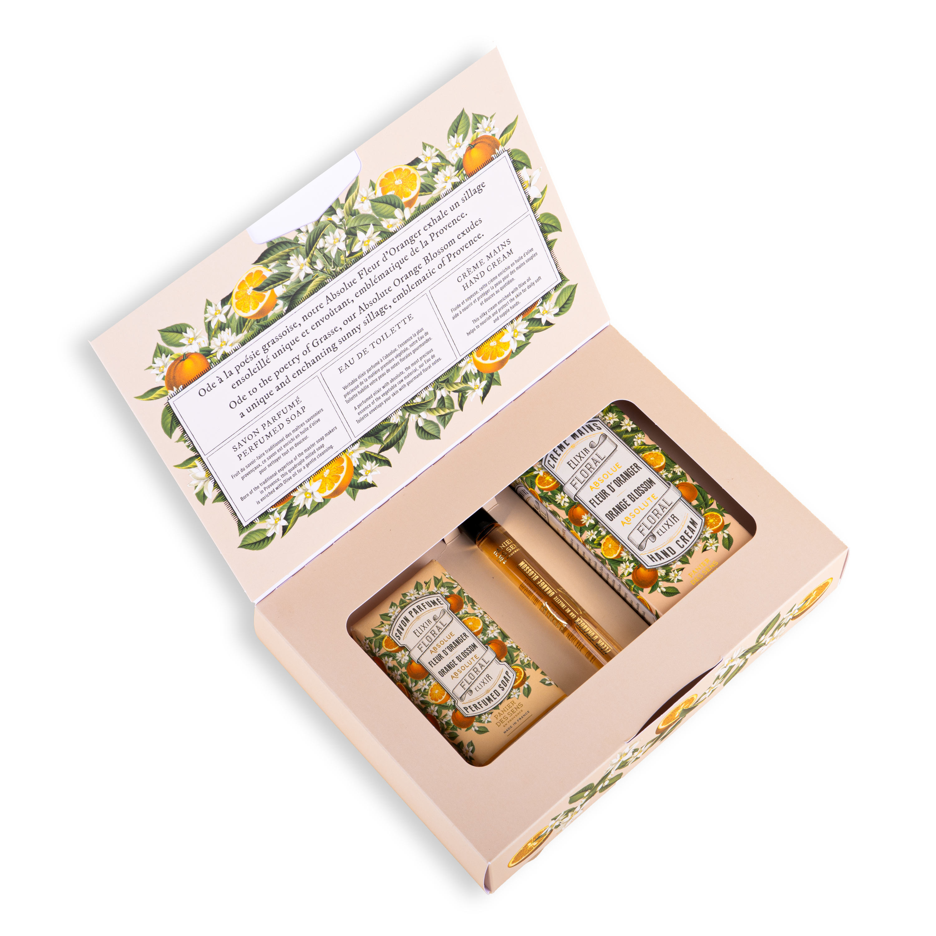 Discovery gift set of Orange Blossom skincare PANIER DES SENS No color
