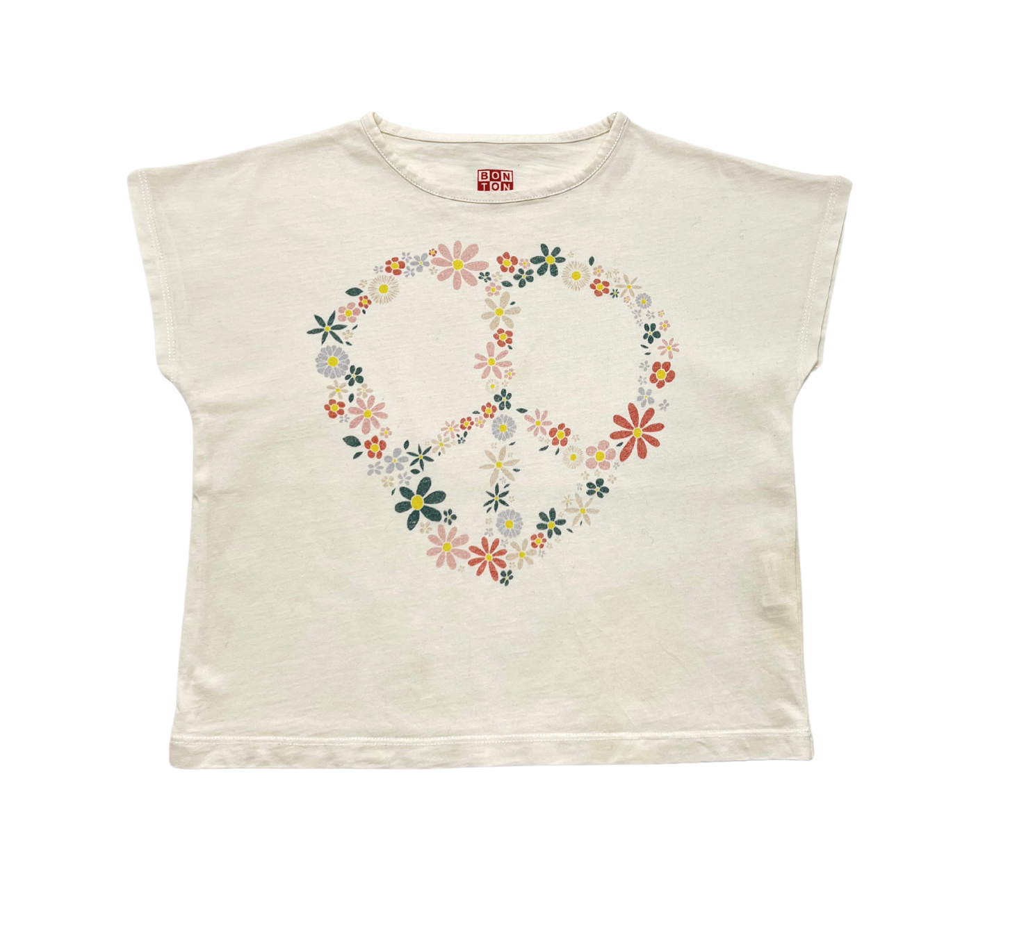 White Kids T-shirt - 4 years BONTON - Seconde Main White