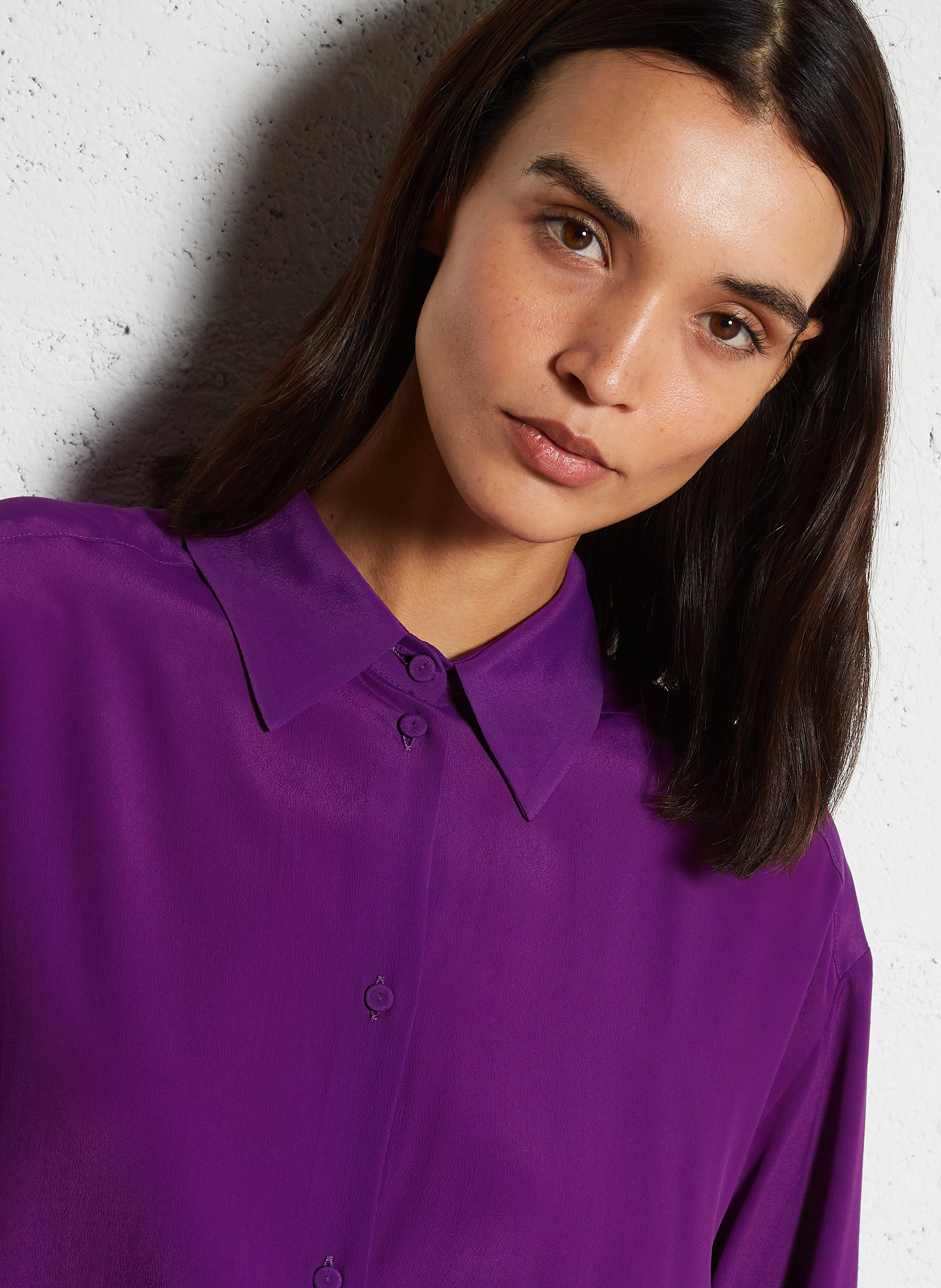 Straight shirt MOMONI Purple