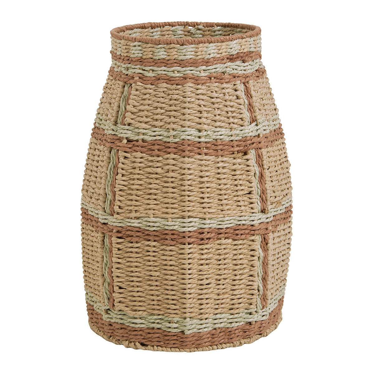 Decorative paper cord vase BLANC D'IVOIRE No Color