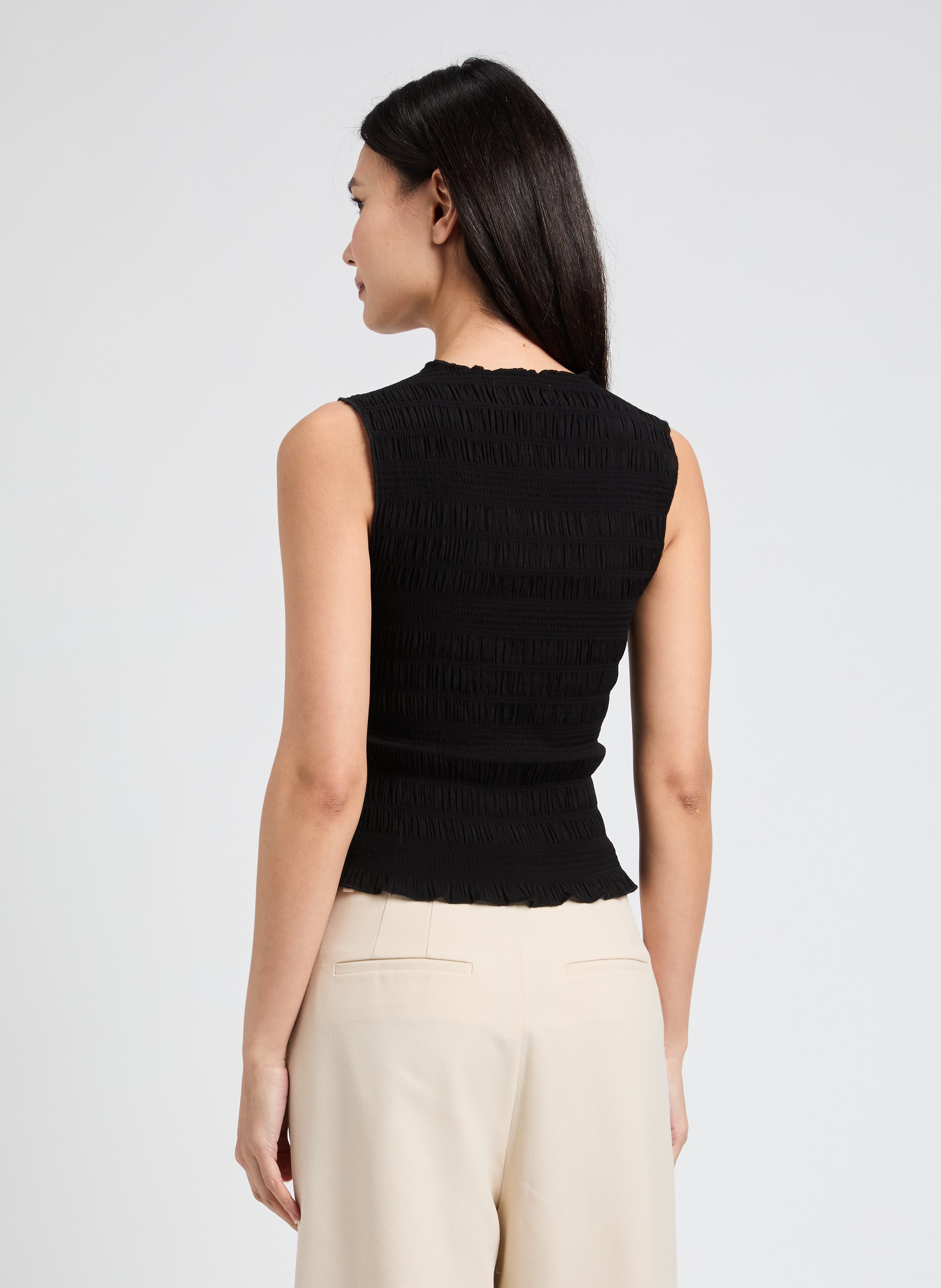 Fitted top SAISON 1865 Black