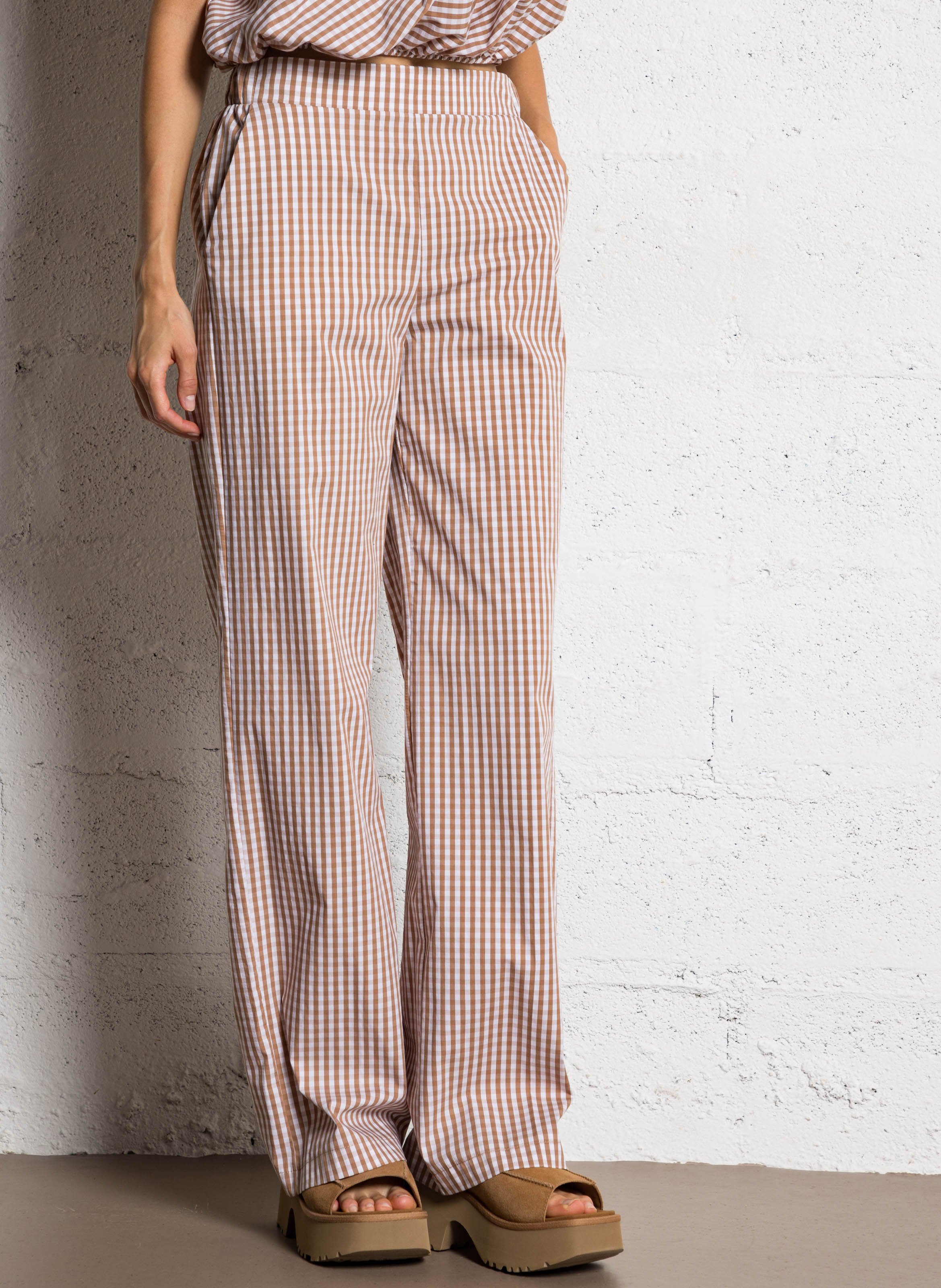 Cotton-blend chinos IMPERIAL Multicolored