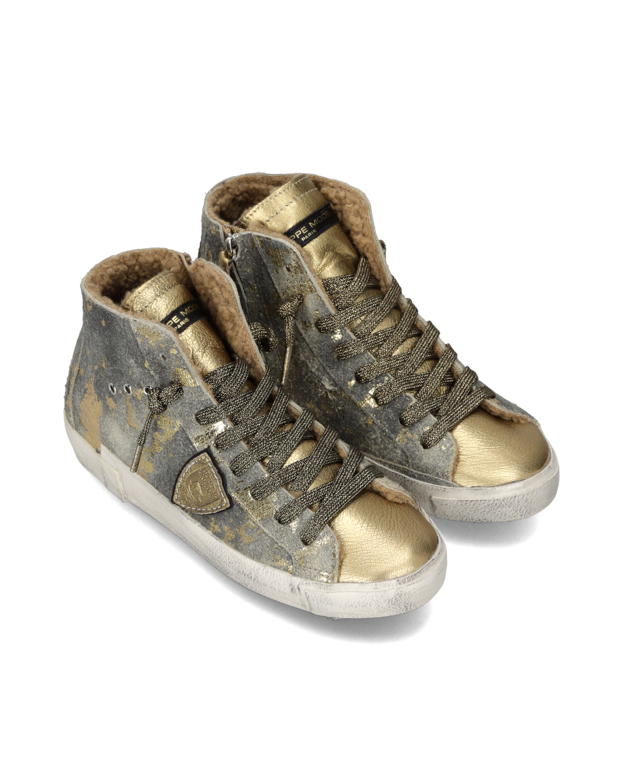 Tennis sneakers. PHILIPPE MODEL Brown