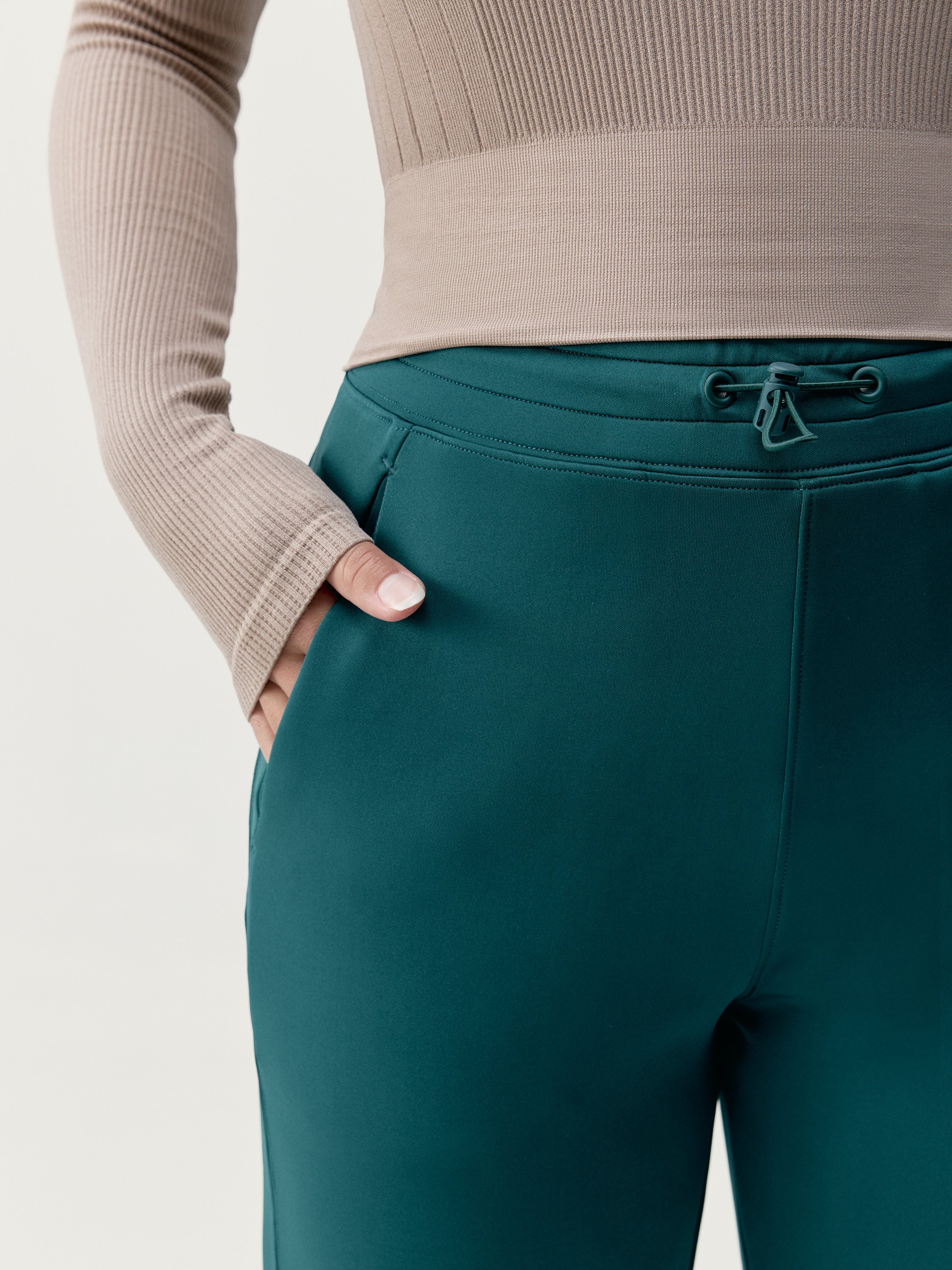Comfortable sports pants BORN LIVING YOGA Green