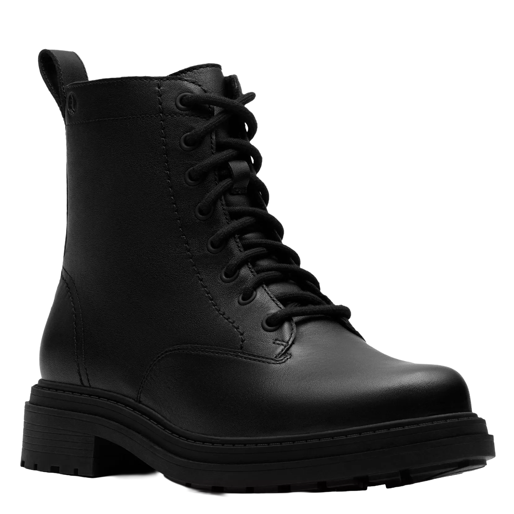 Leren laarzen CLARKS Zwart