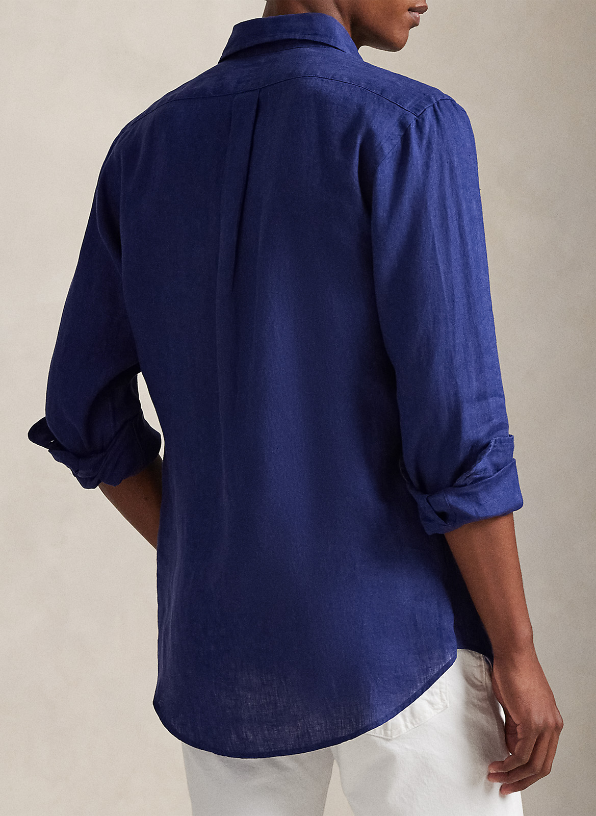 Regular-Fit-Hemd - Leinen POLO RALPH LAUREN Blau