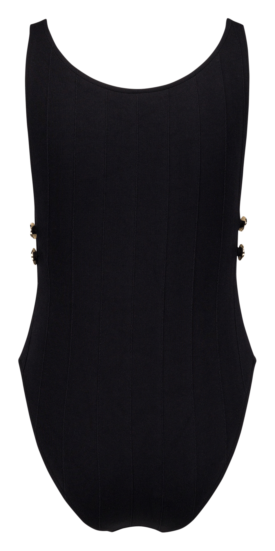 Maillot de bain une pièce uni ANJA PARIS Noir