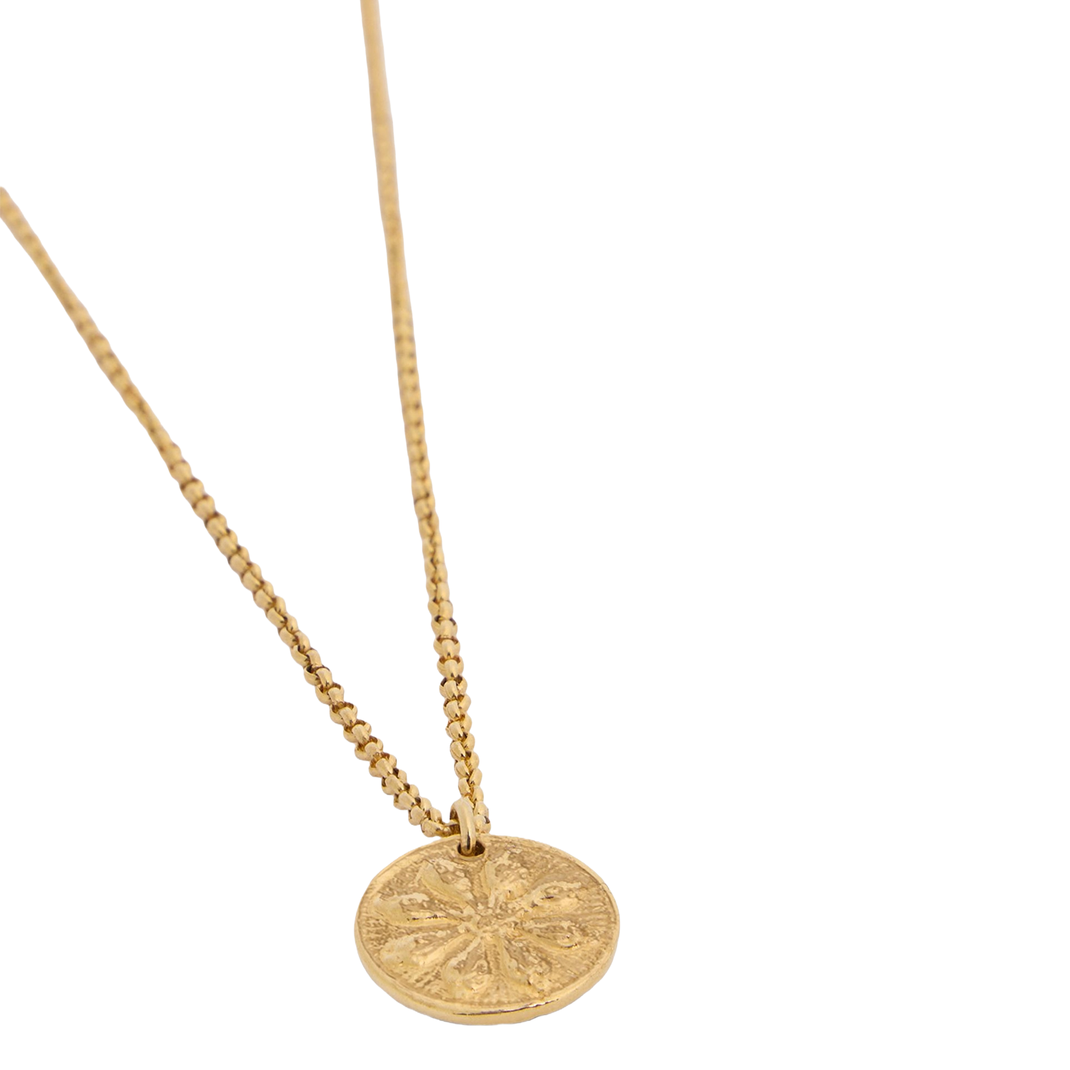 Collier à pendentif en laiton VANESSA BRUNO Doré