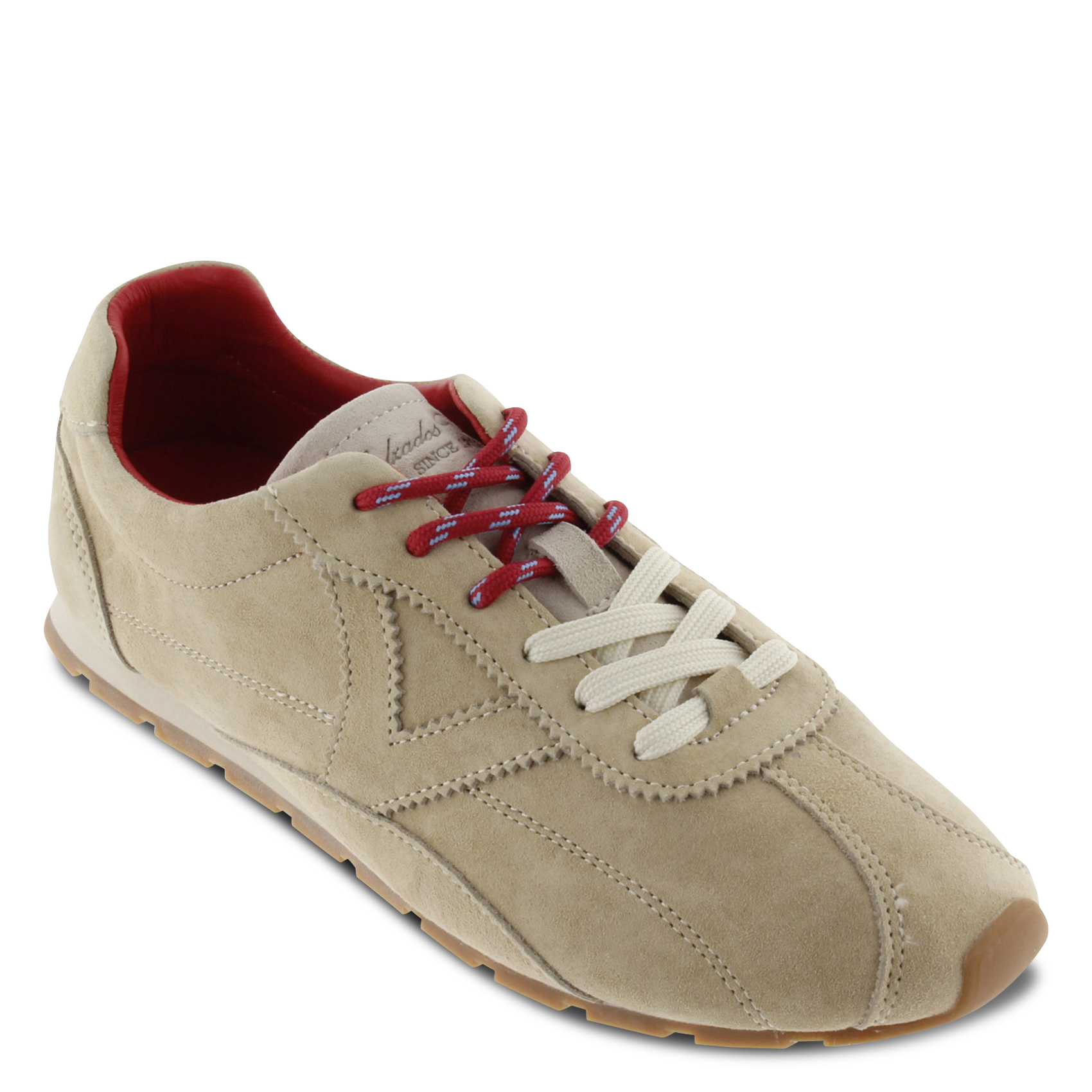 Baskets basses en cuir  VICTORIA Beige