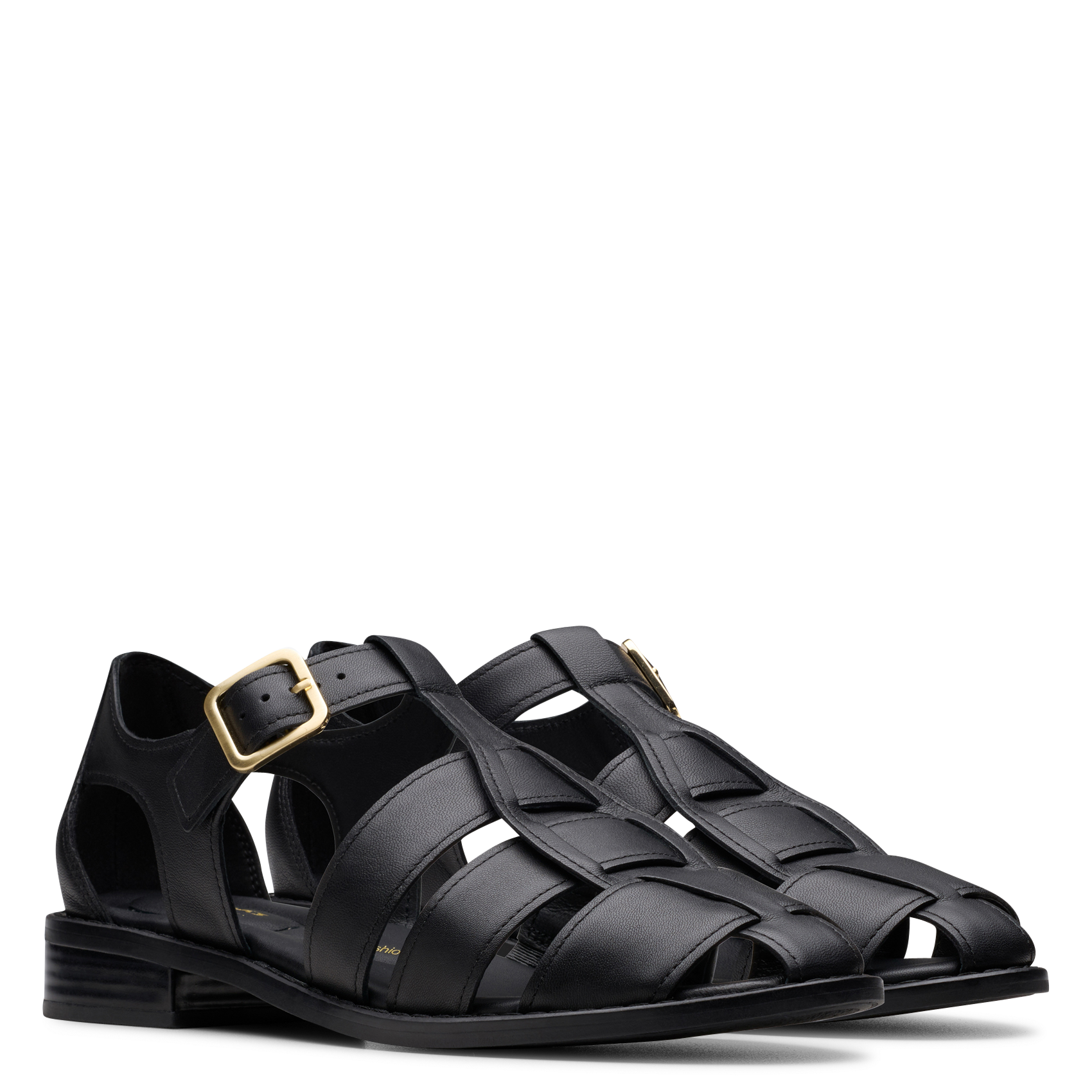 Leather jellyfish CLARKS Black