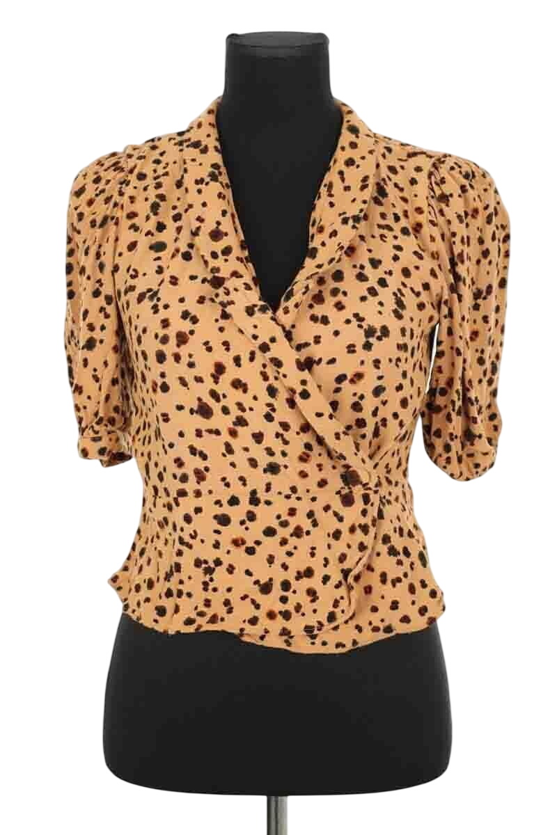 Wrap-around top ROUJE - Seconde Main Brown