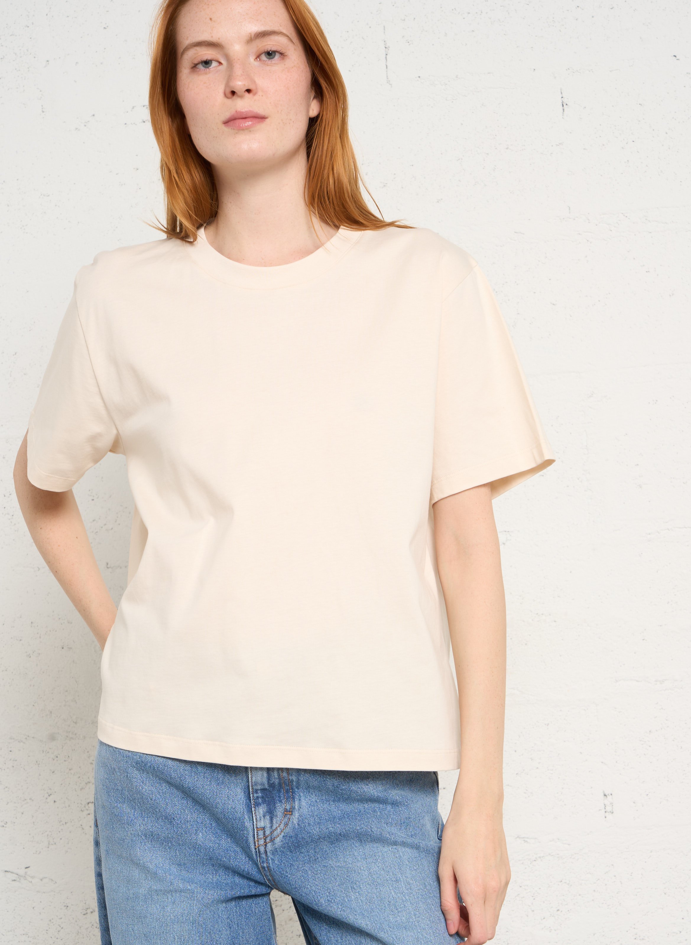 Camiliday round-neck sleeveless cotton top ELISE CHALMIN White