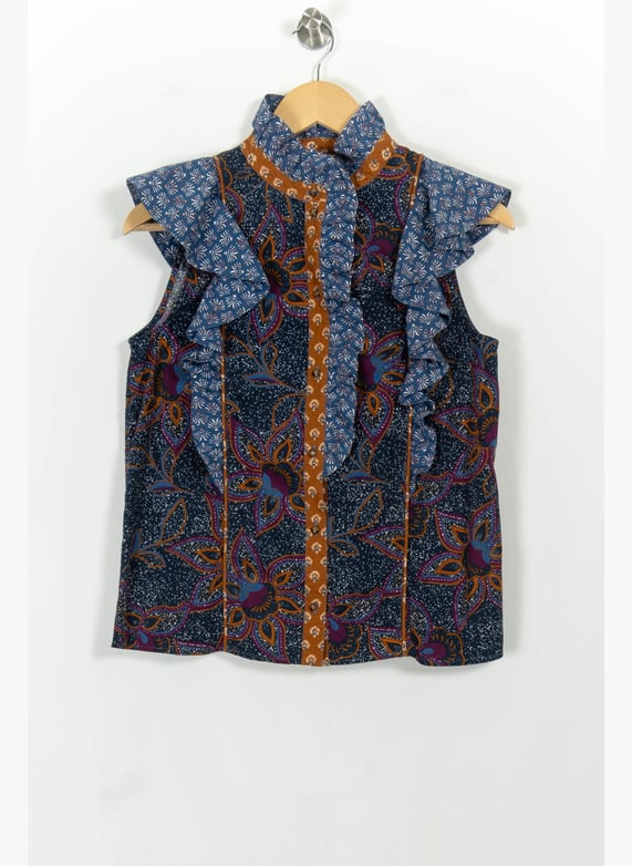 Top & débardeur Multicolore Sezane - seconde main - Femme | Place des ...