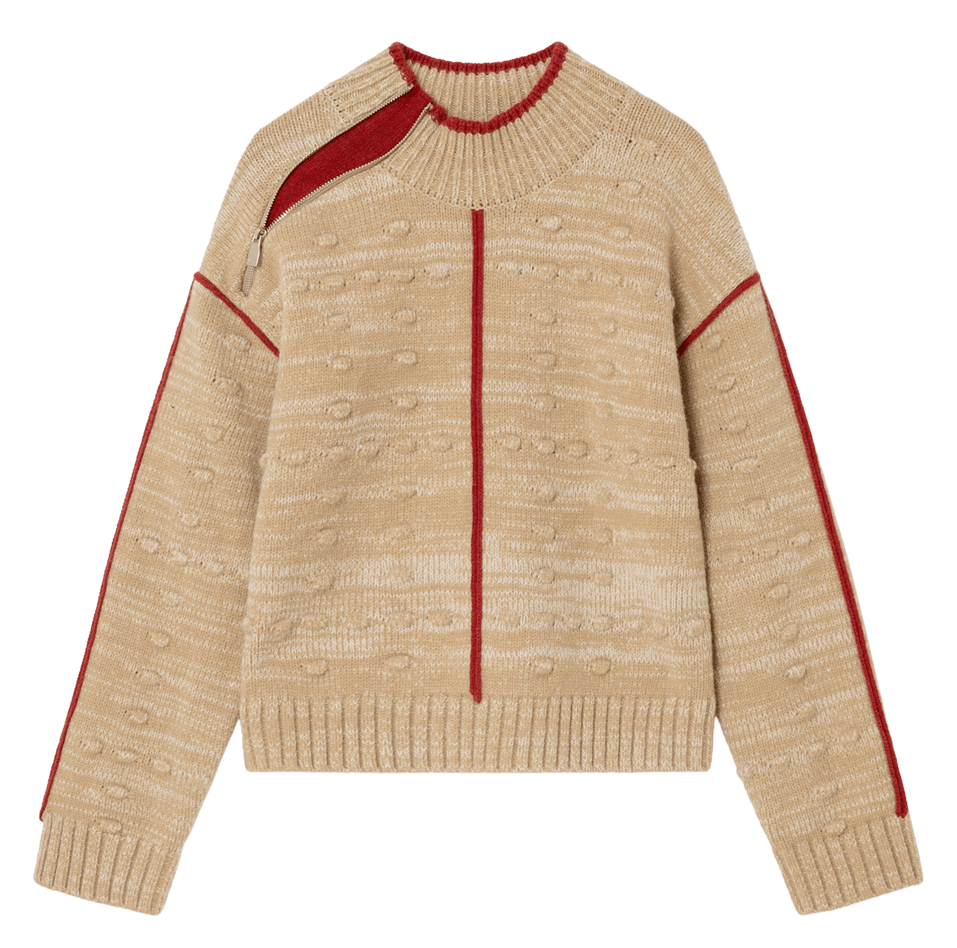 Rundhalspullover LAAGAM Beige