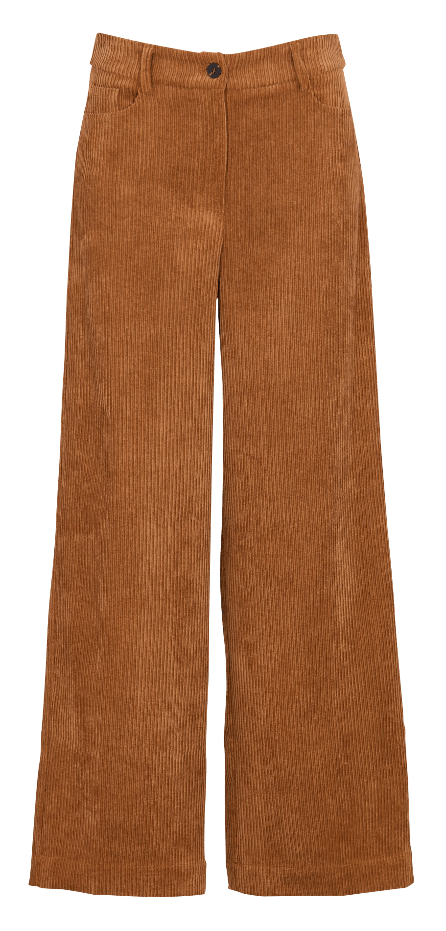 Wide-leg corduroy pants LA FEE MARABOUTEE Brown