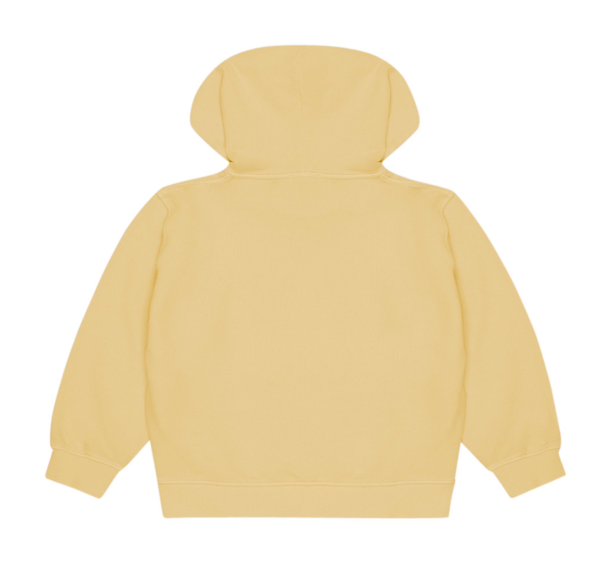 Sweat à capuche ample en coton mélangé  THE NEW SOCIETY Jaune