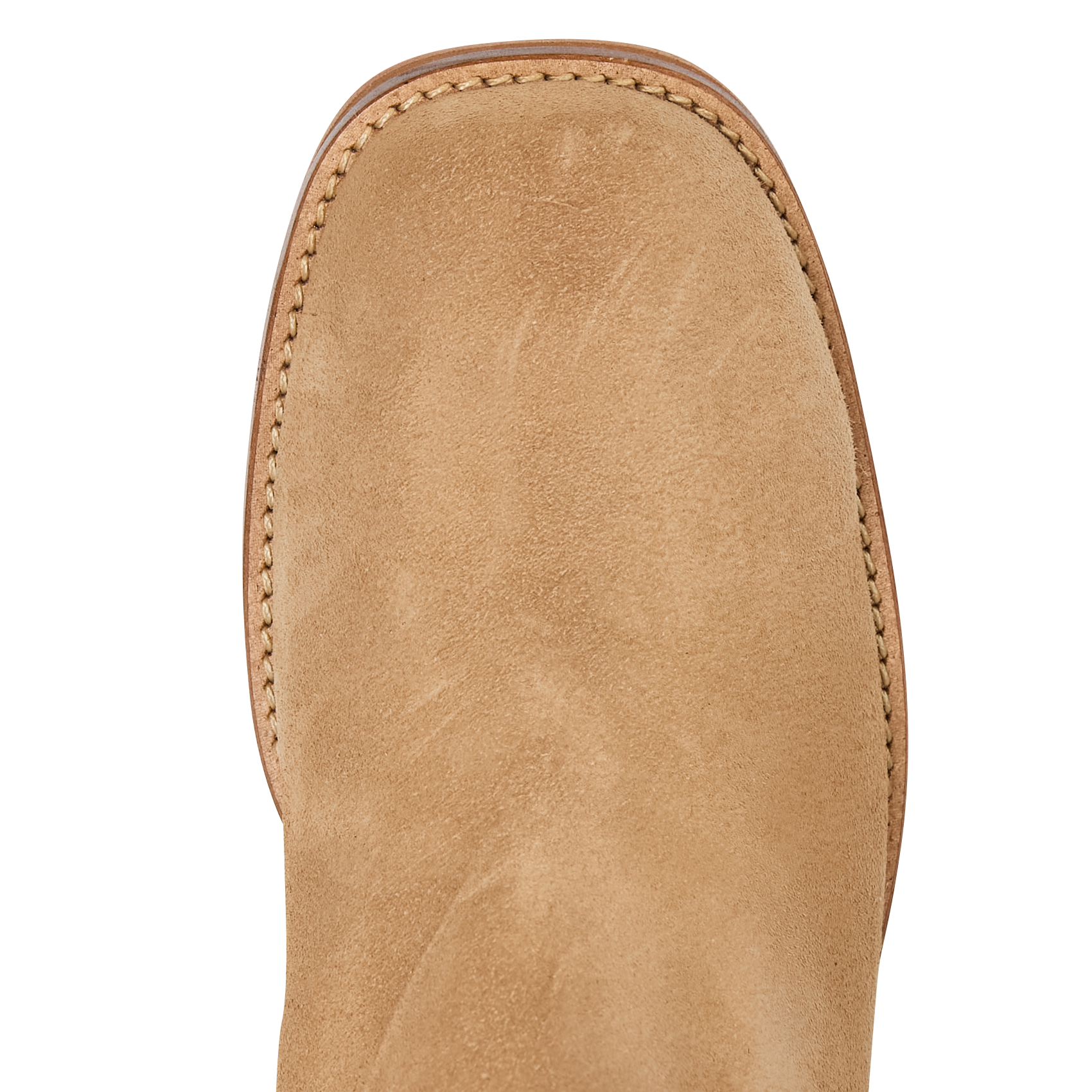 Bottes hautes en cuir velours MAISON 123 Beige