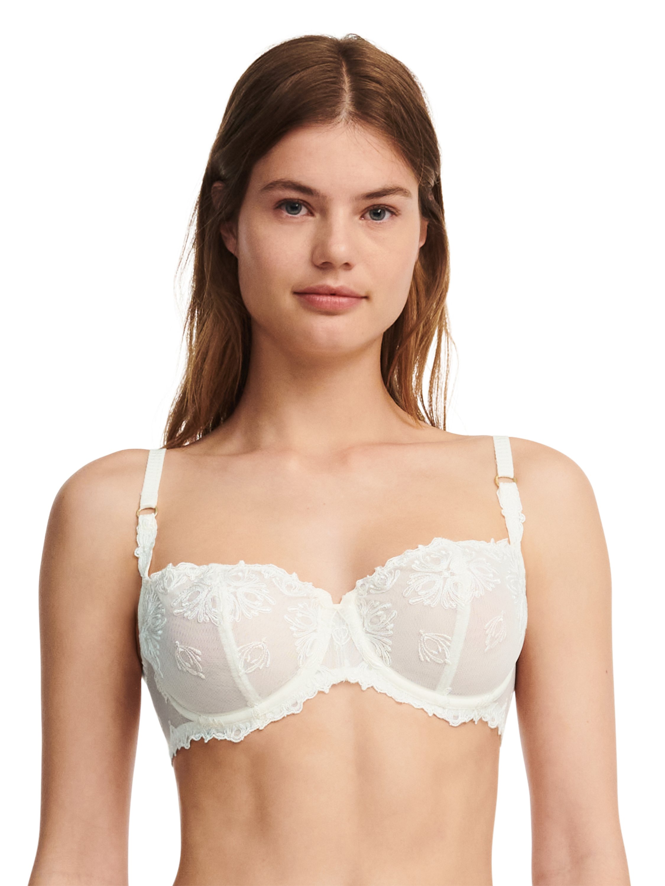 Demi-cup bra CHANTELLE Beige