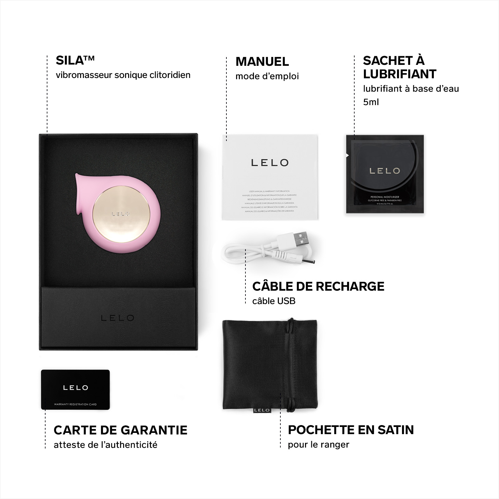 Sonic clitoral stimulator LELO Rose