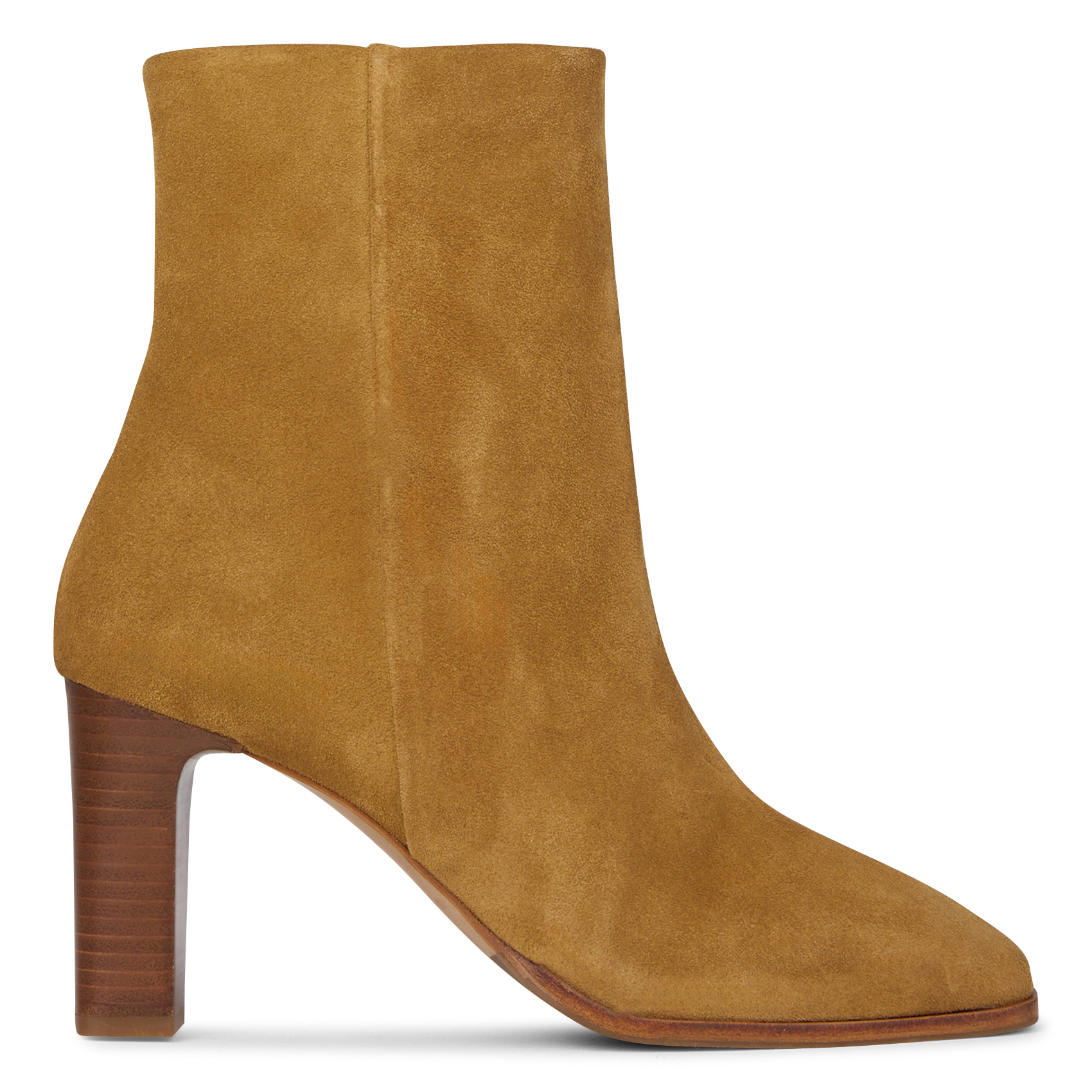 Bottines à talons en cuir BOBBIES Marron