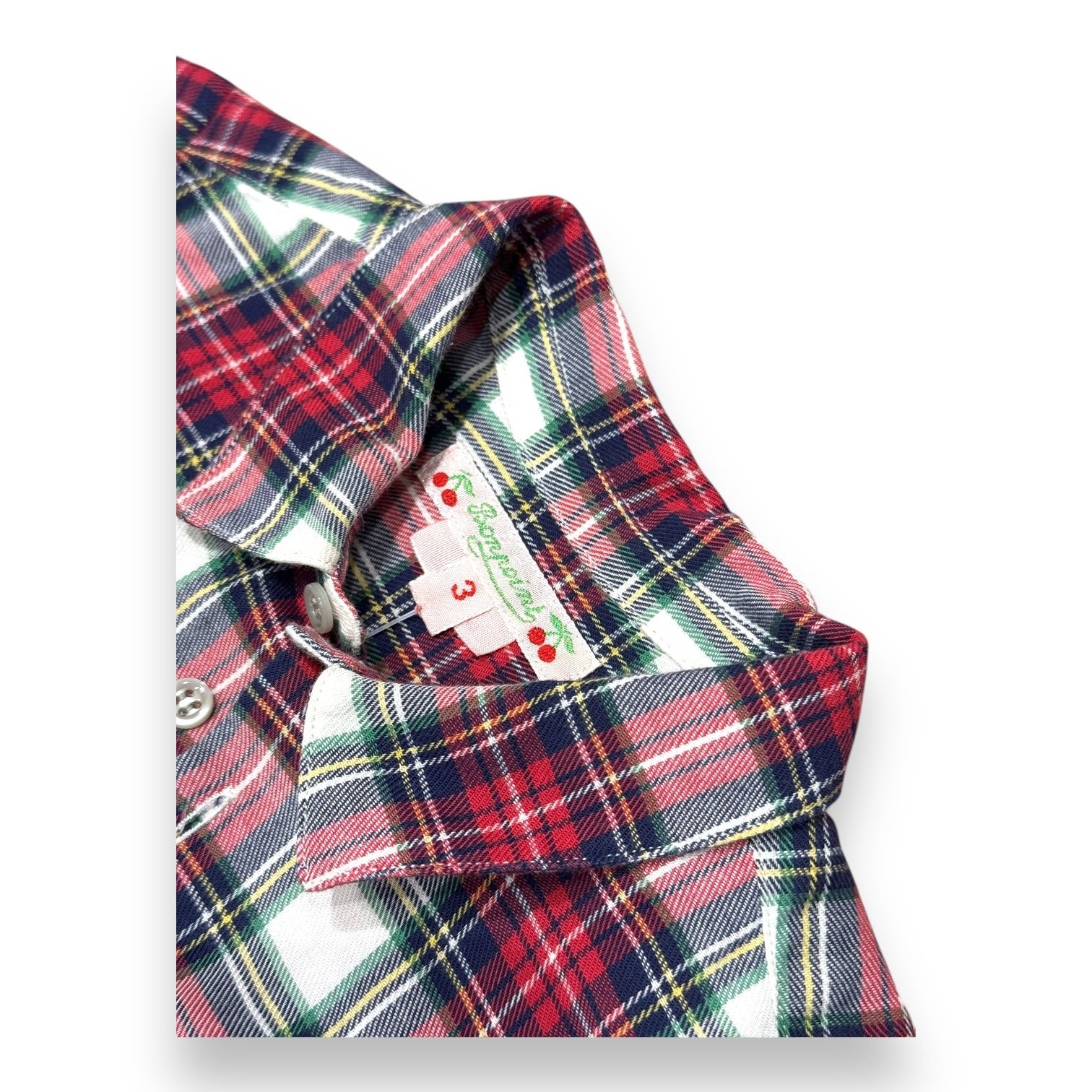 Red children's shirt - 3 years BONPOINT - Seconde Main Red